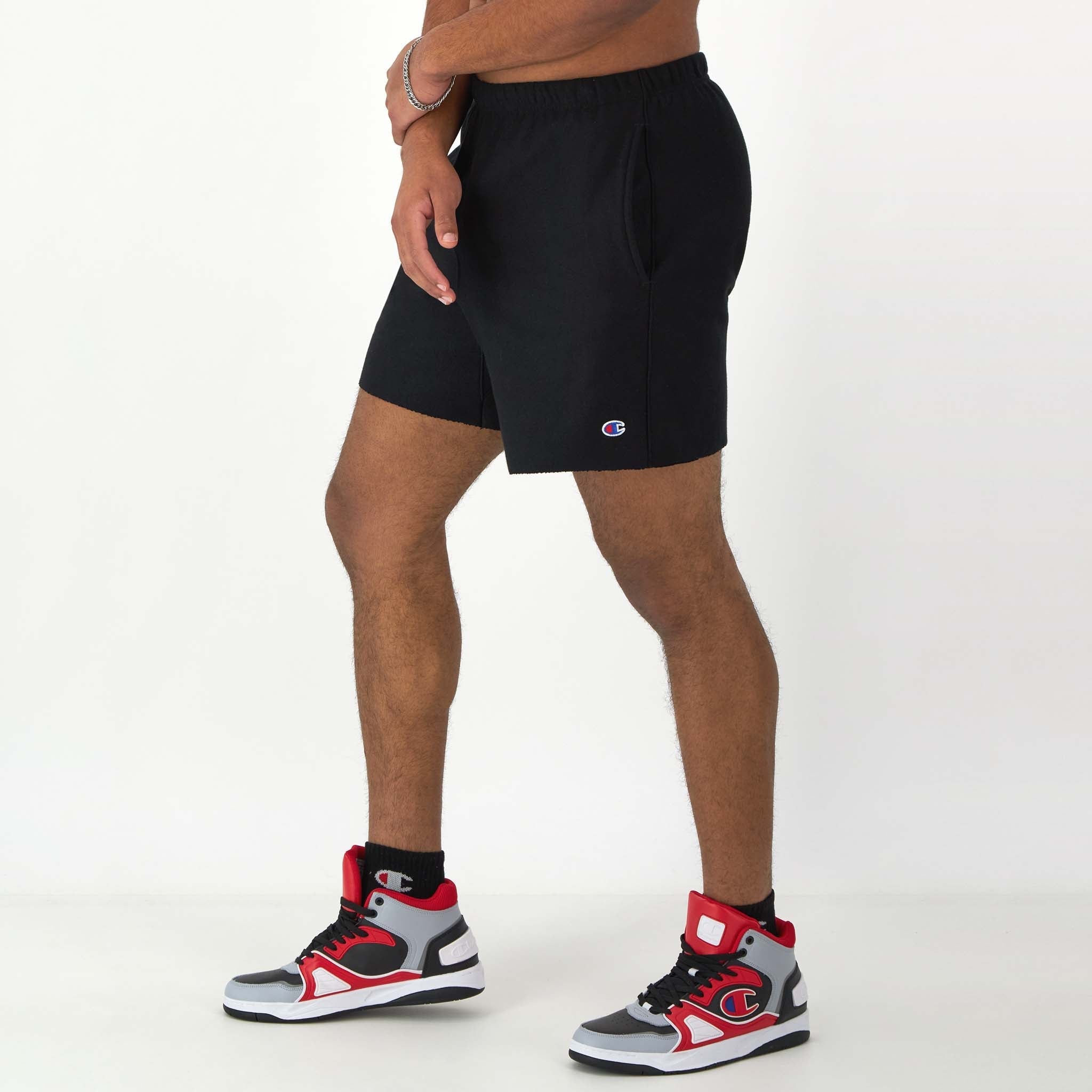 Champion Reverse Weave Men's Athletic Shorts with C Logo