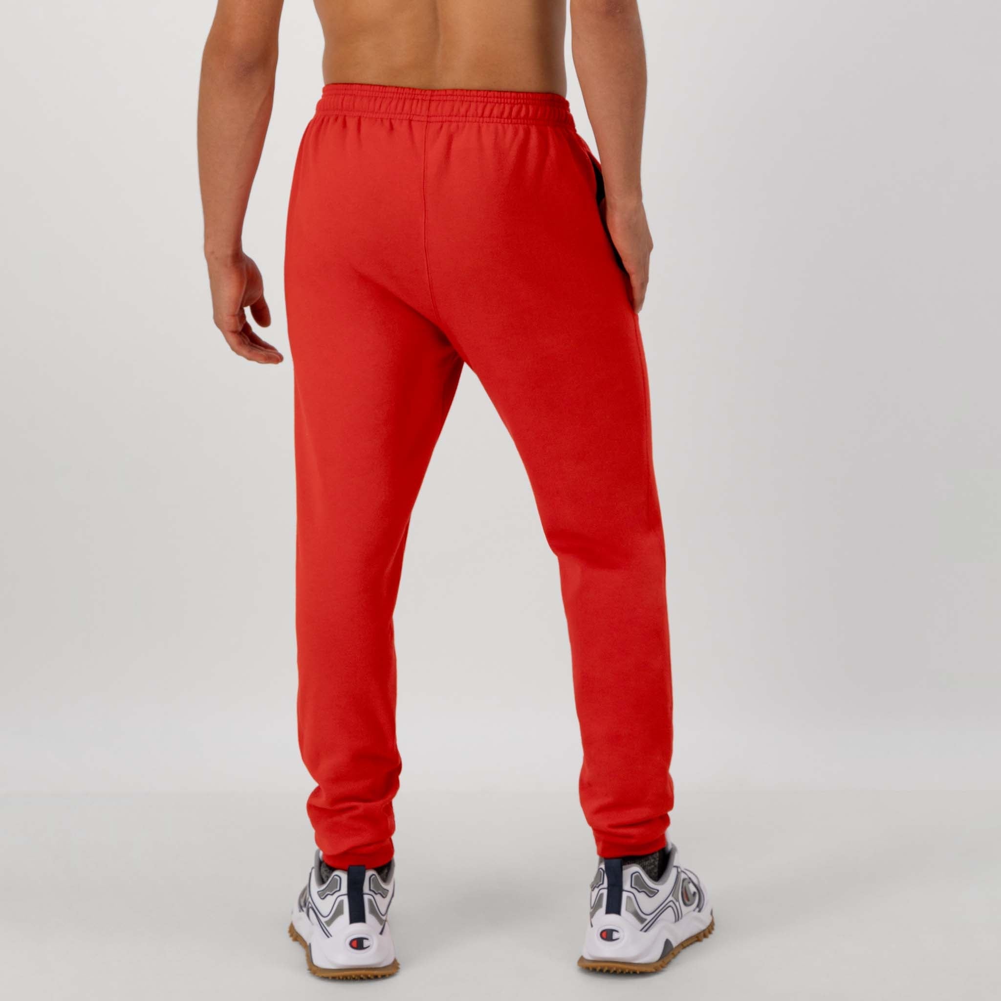 Men's Soft Fleece Joggers with C Logo - Comfortable Gym & Casual Pants