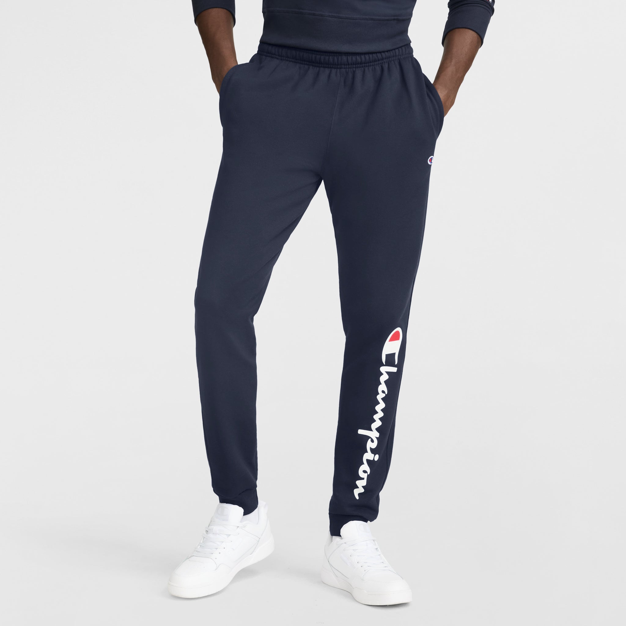 Champion Powerblend Joggers for Men with Script Logo