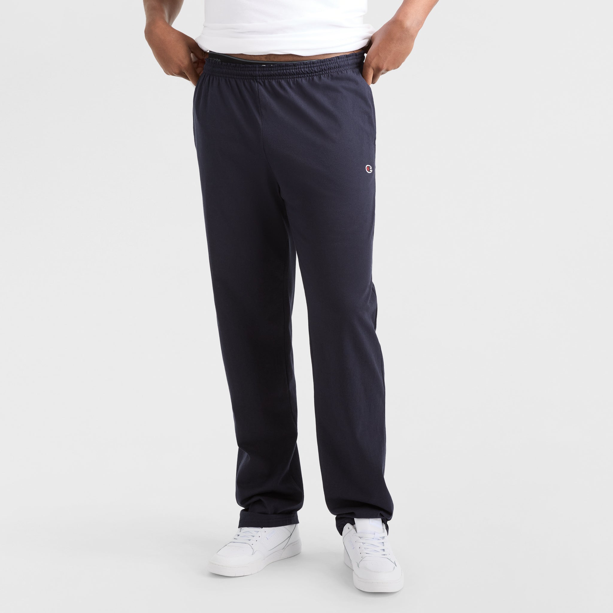 Champion Big & Tall Lightweight Lounge Pants with Open Hem