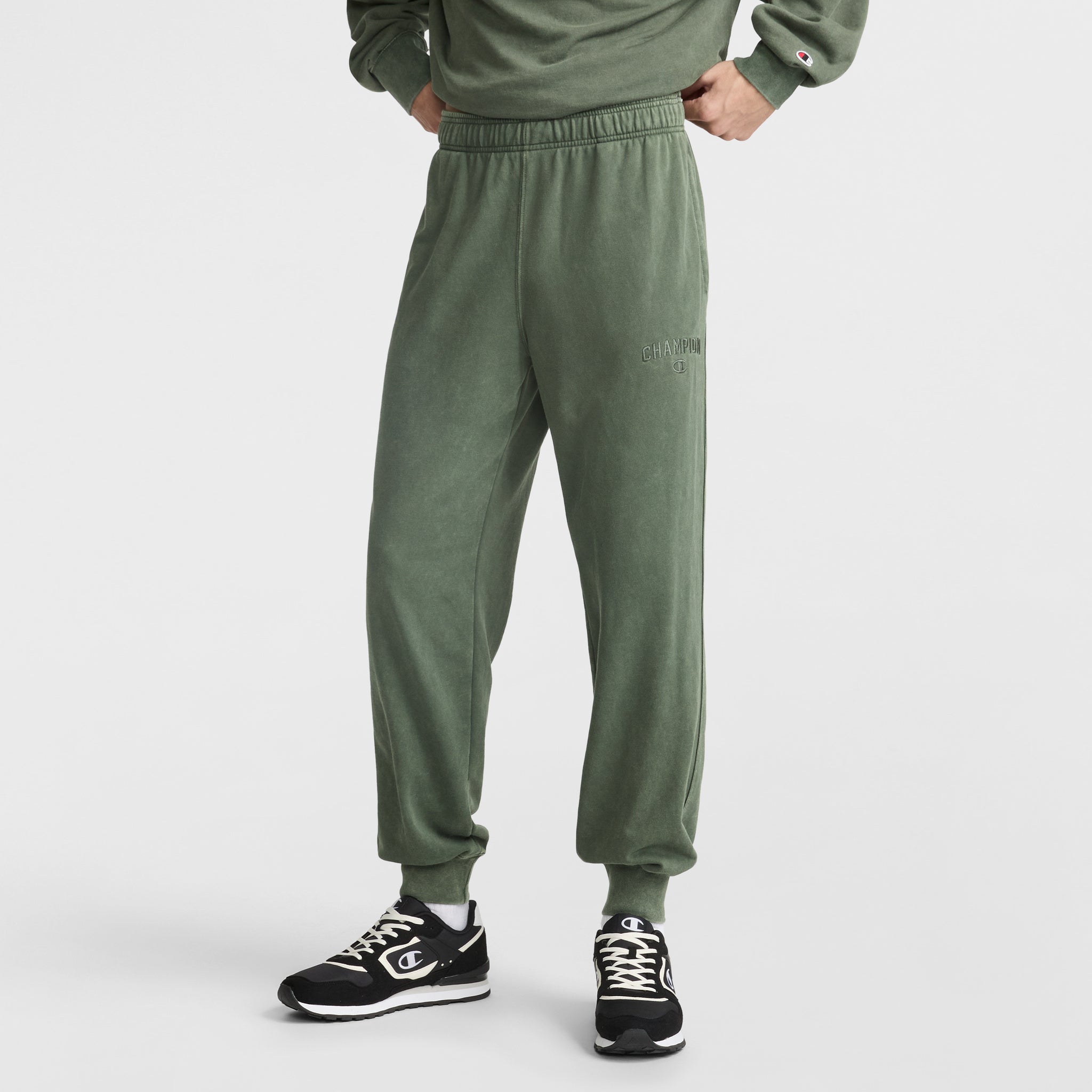 Vintage Wash Lightweight Jogger Pants for Men - Comfort Fleece