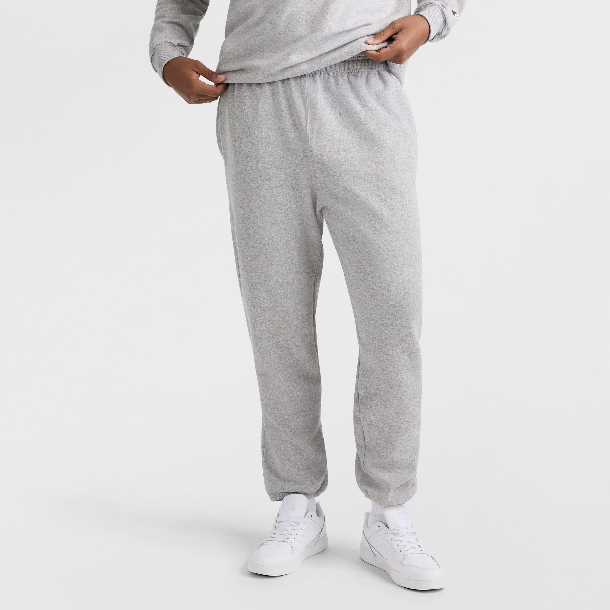 Men's Big & Tall Powerblend Sweatpants with C Logo & Cinched Hem