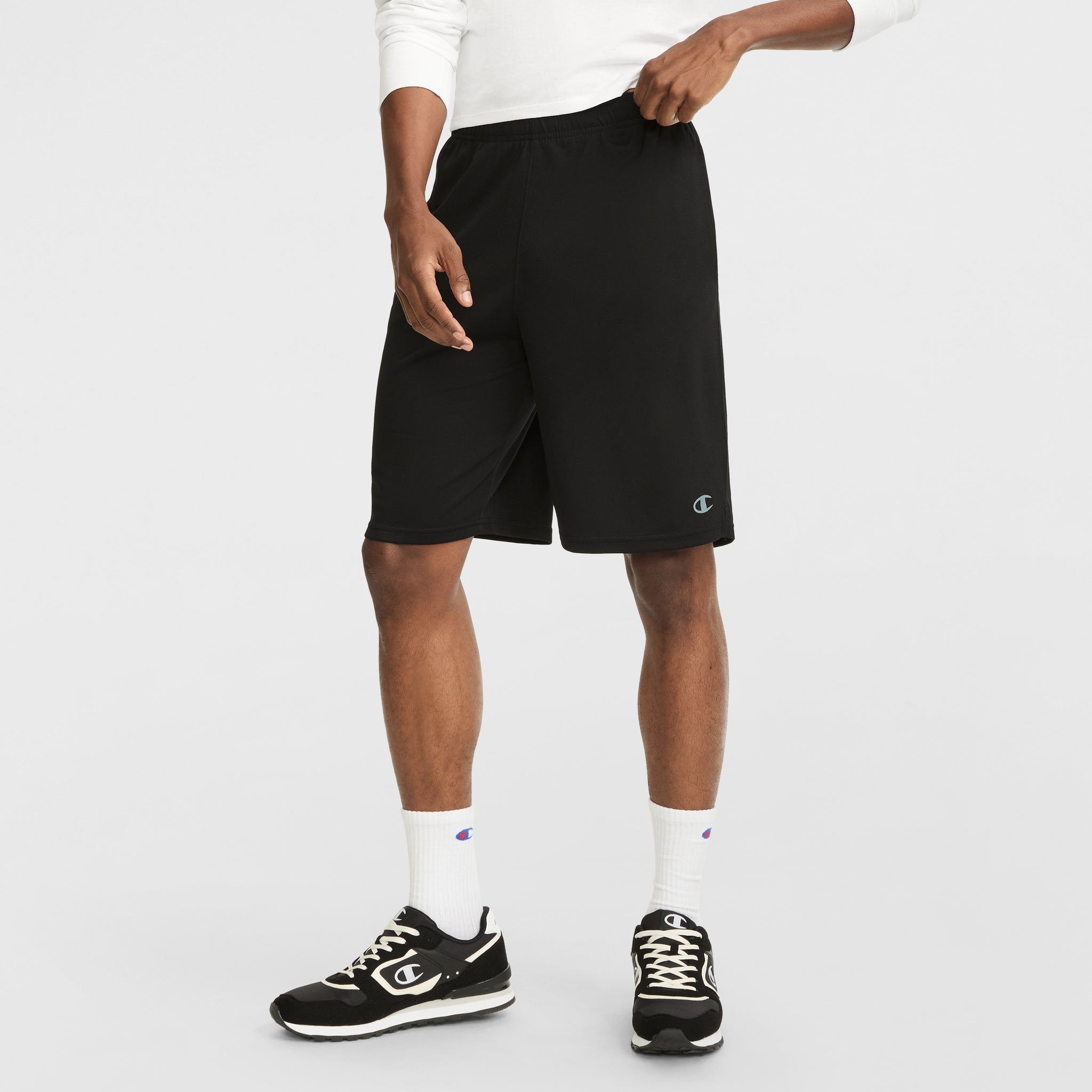 Champion Men's 10" Moisture Wicking Sport Shorts for Gym & Running