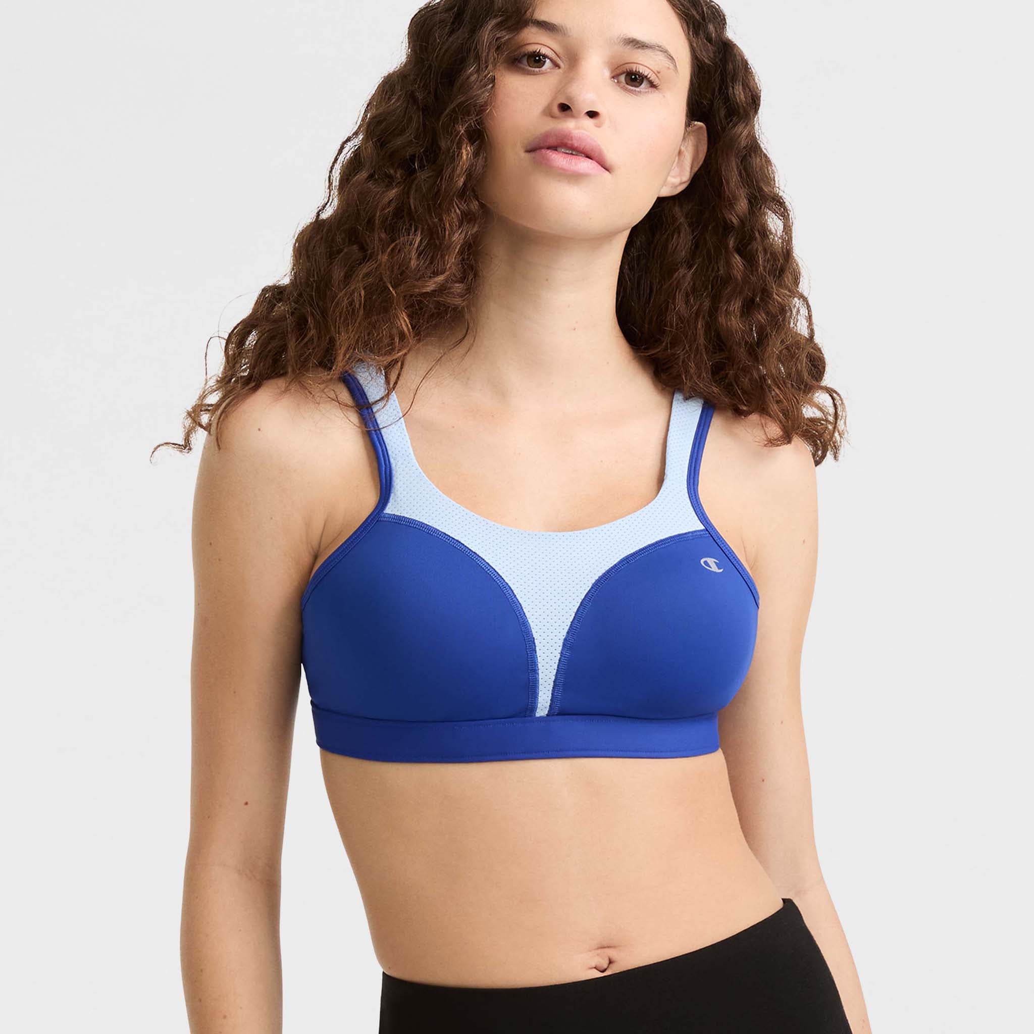 High-Impact Sports Bra with Moisture-Wicking & Gel Straps – Spot Comfort