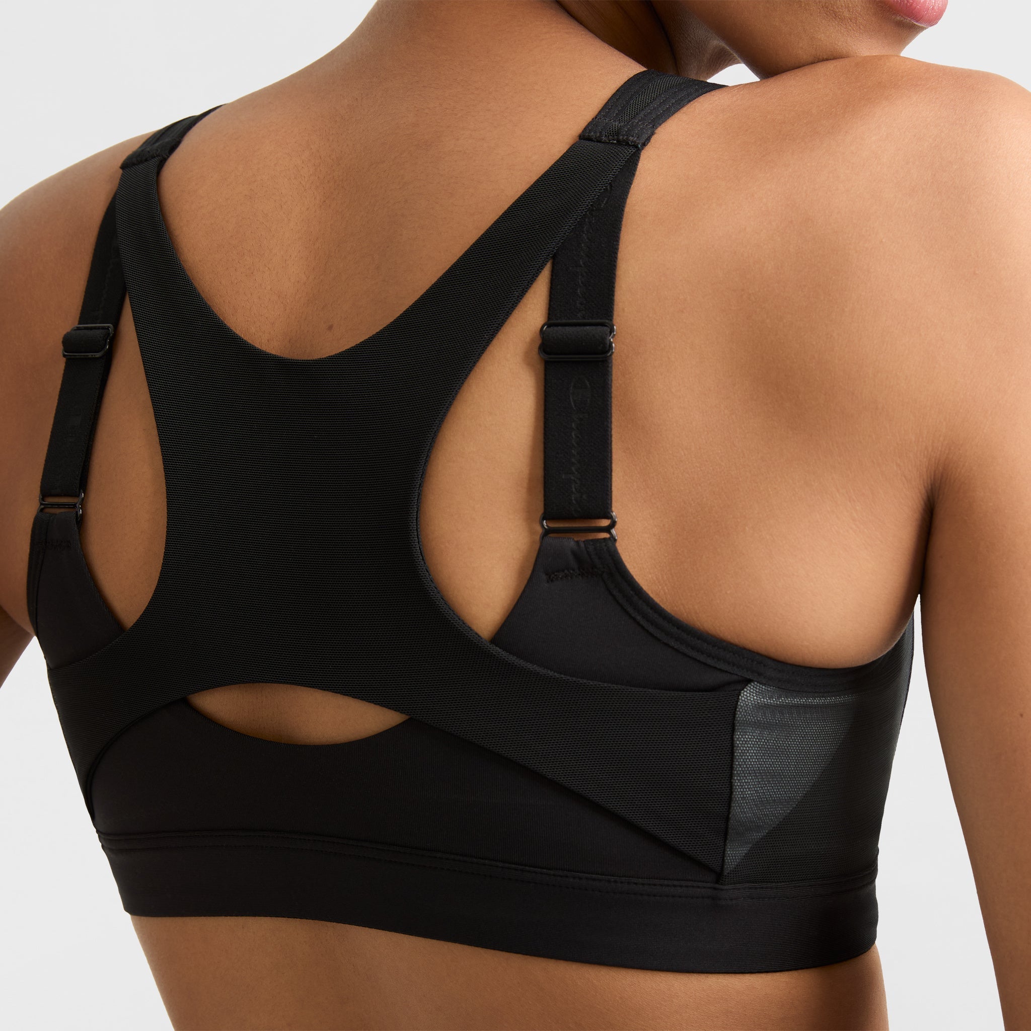 High-Impact Zip Front Sports Bra for Women – Wirefree & Moisture-Wicking