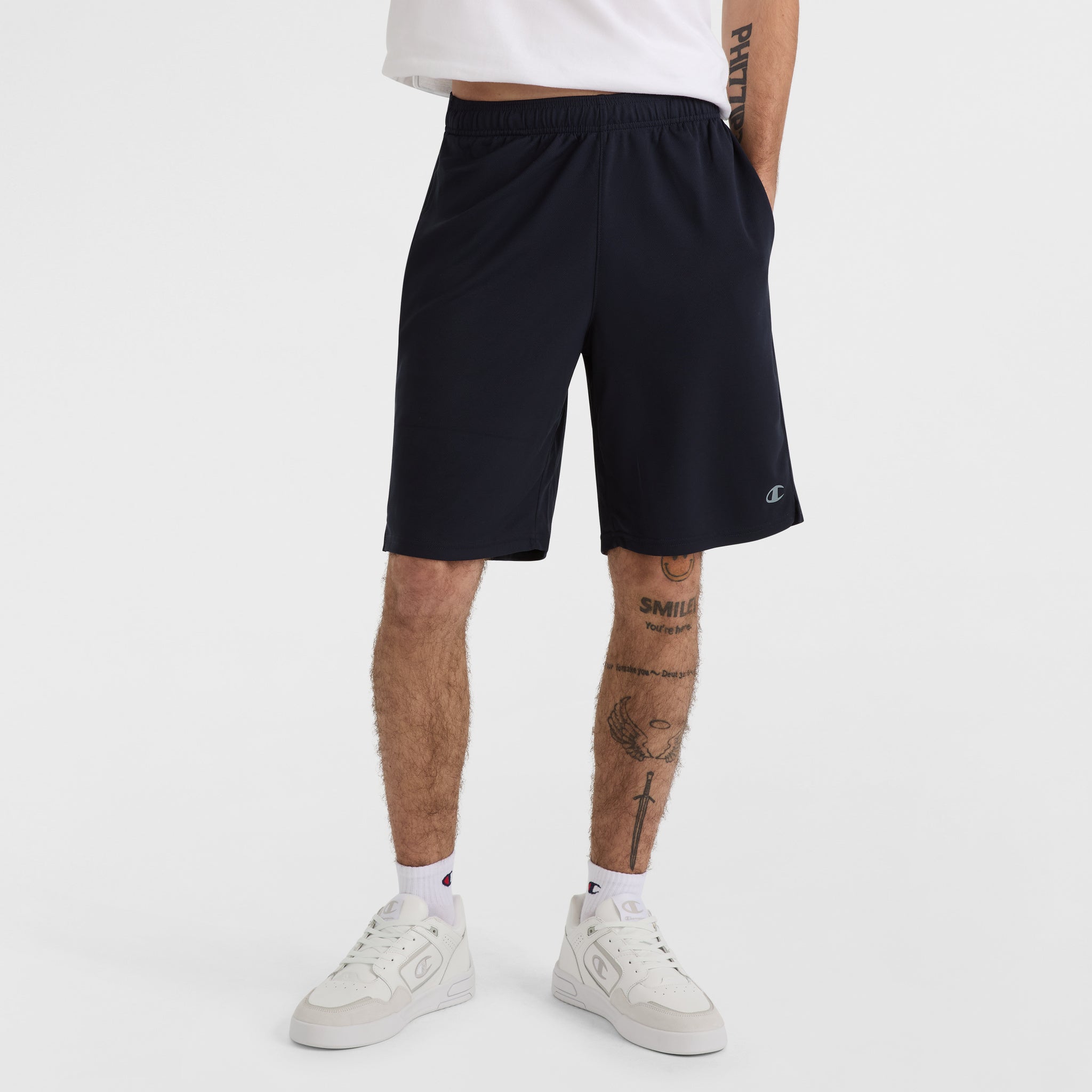 Champion Men's 10" Moisture Wicking Sport Shorts for Gym & Running