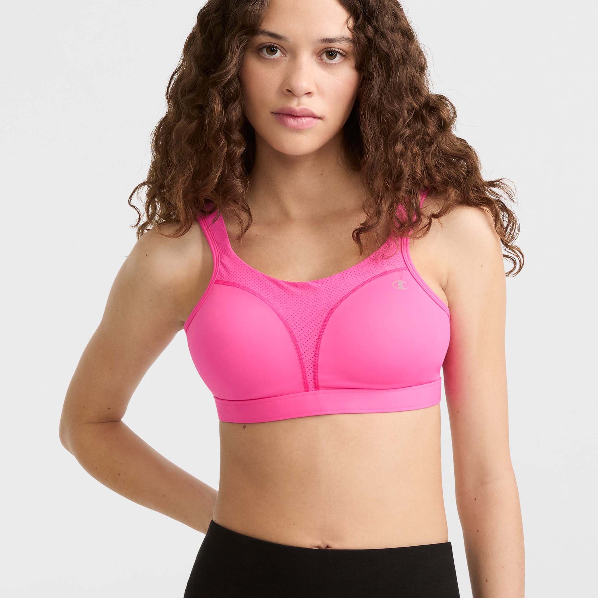 High-Impact Sports Bra with Moisture-Wicking & Gel Straps – Spot Comfort