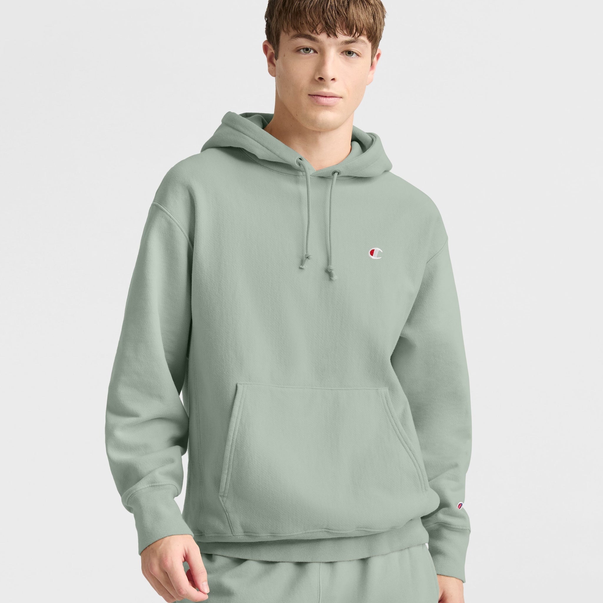 Champion Reverse Weave Men's Heavyweight Hoodie - Dropped Shoulder