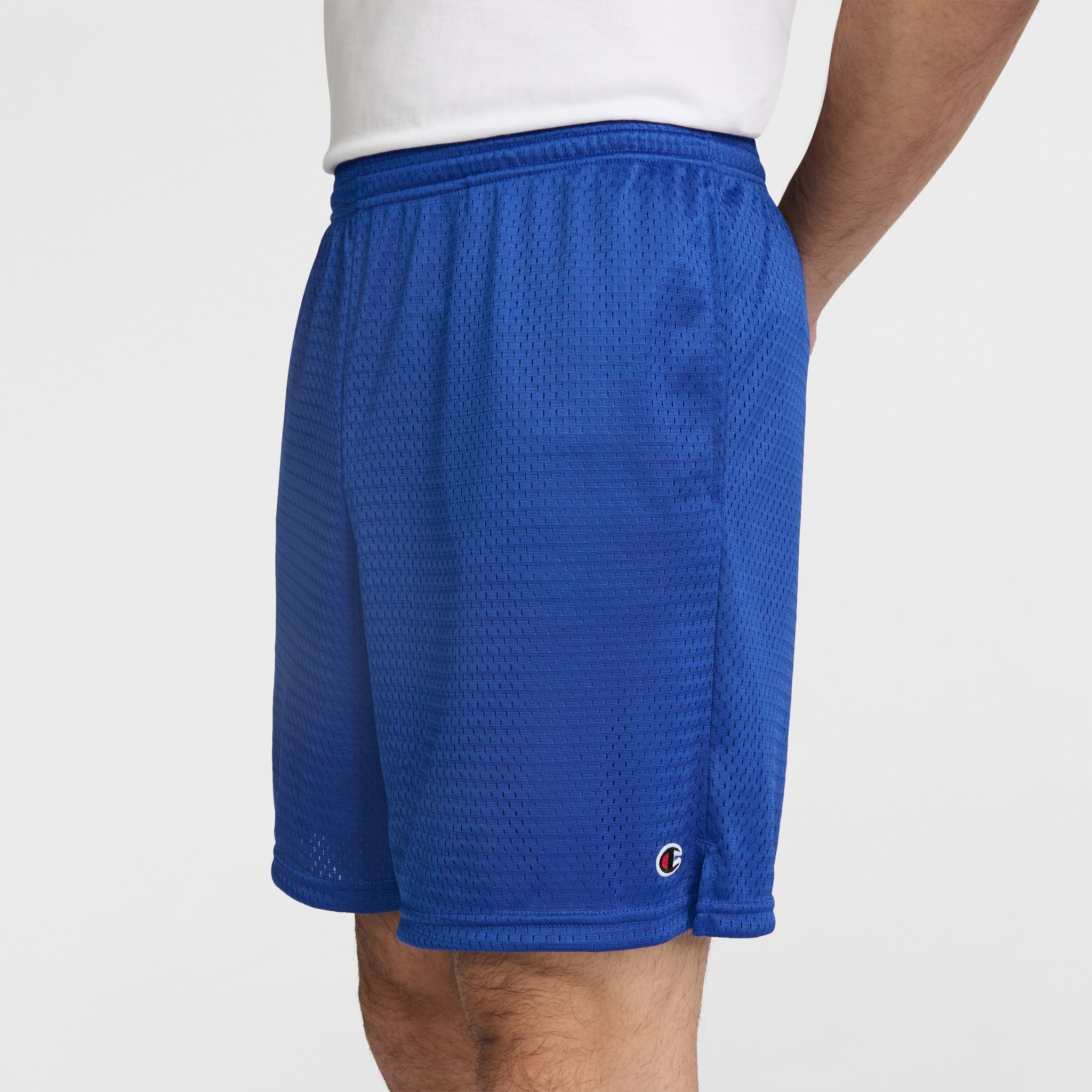 Champion Men's 7" Mesh Shorts with C Logo – Classic Fit
