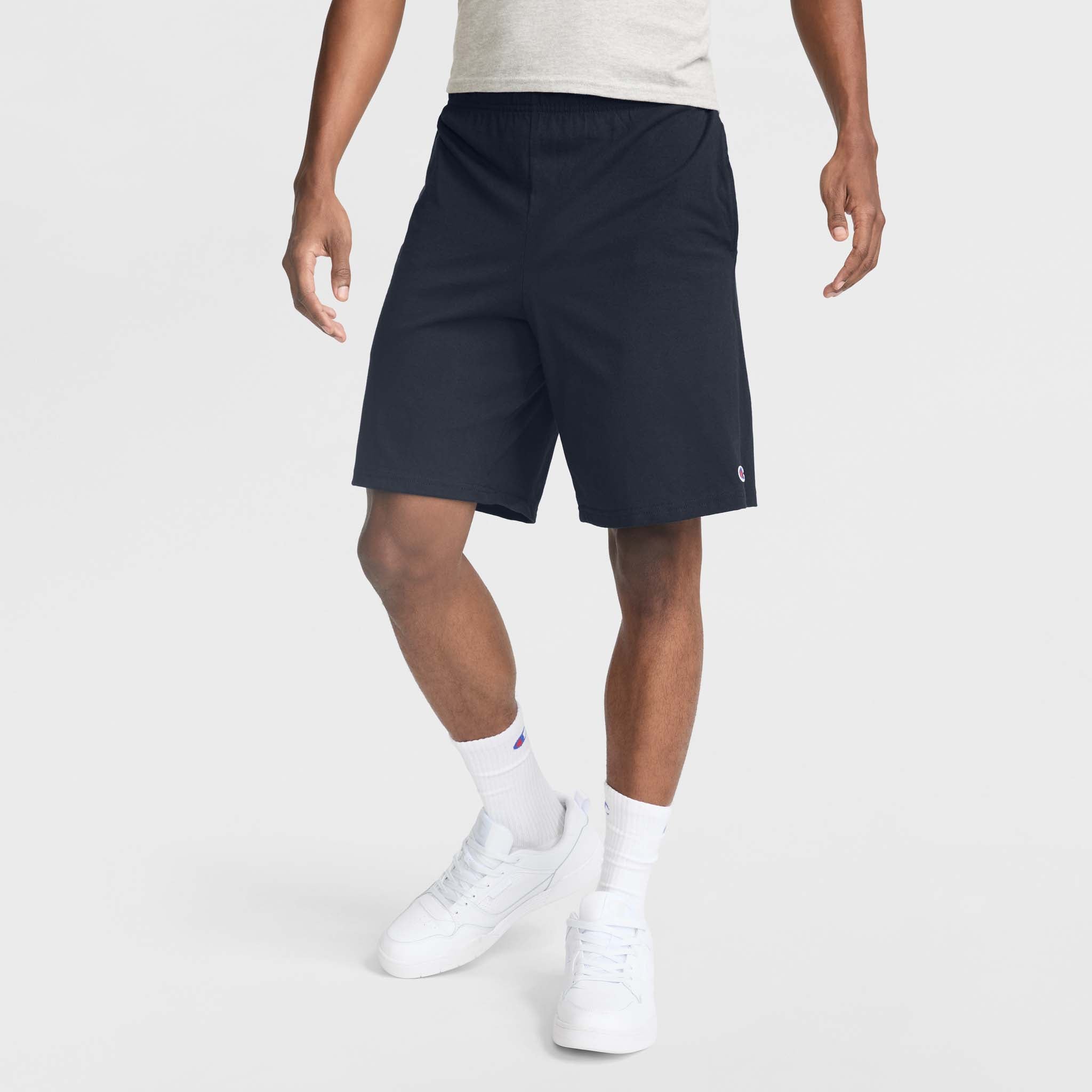 Men's Lightweight Lounge Shorts with C Logo - 9" Inseam