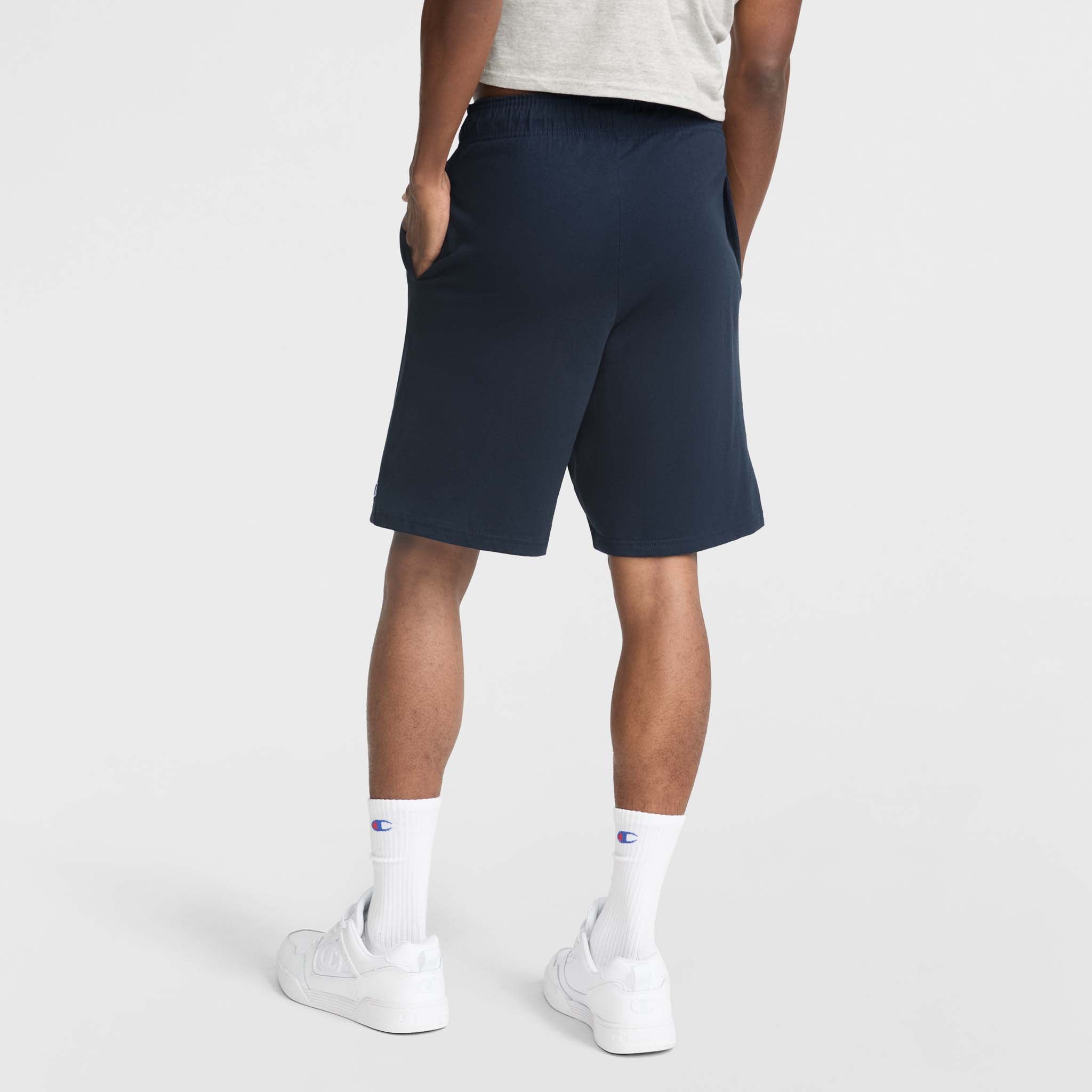 Men's Lightweight Lounge Shorts with C Logo - 9" Inseam