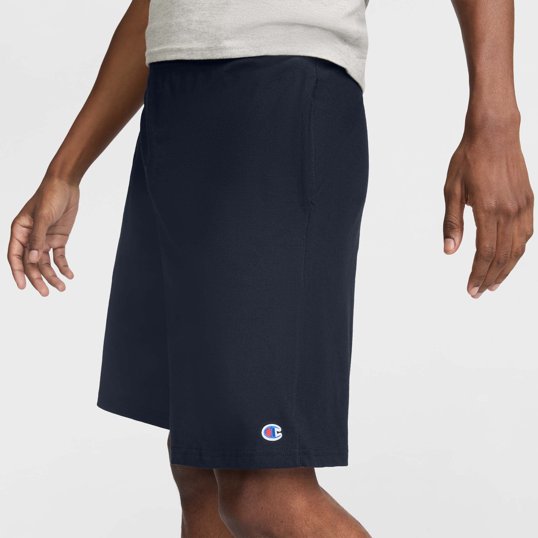 Men's Lightweight Lounge Shorts with C Logo - 9" Inseam