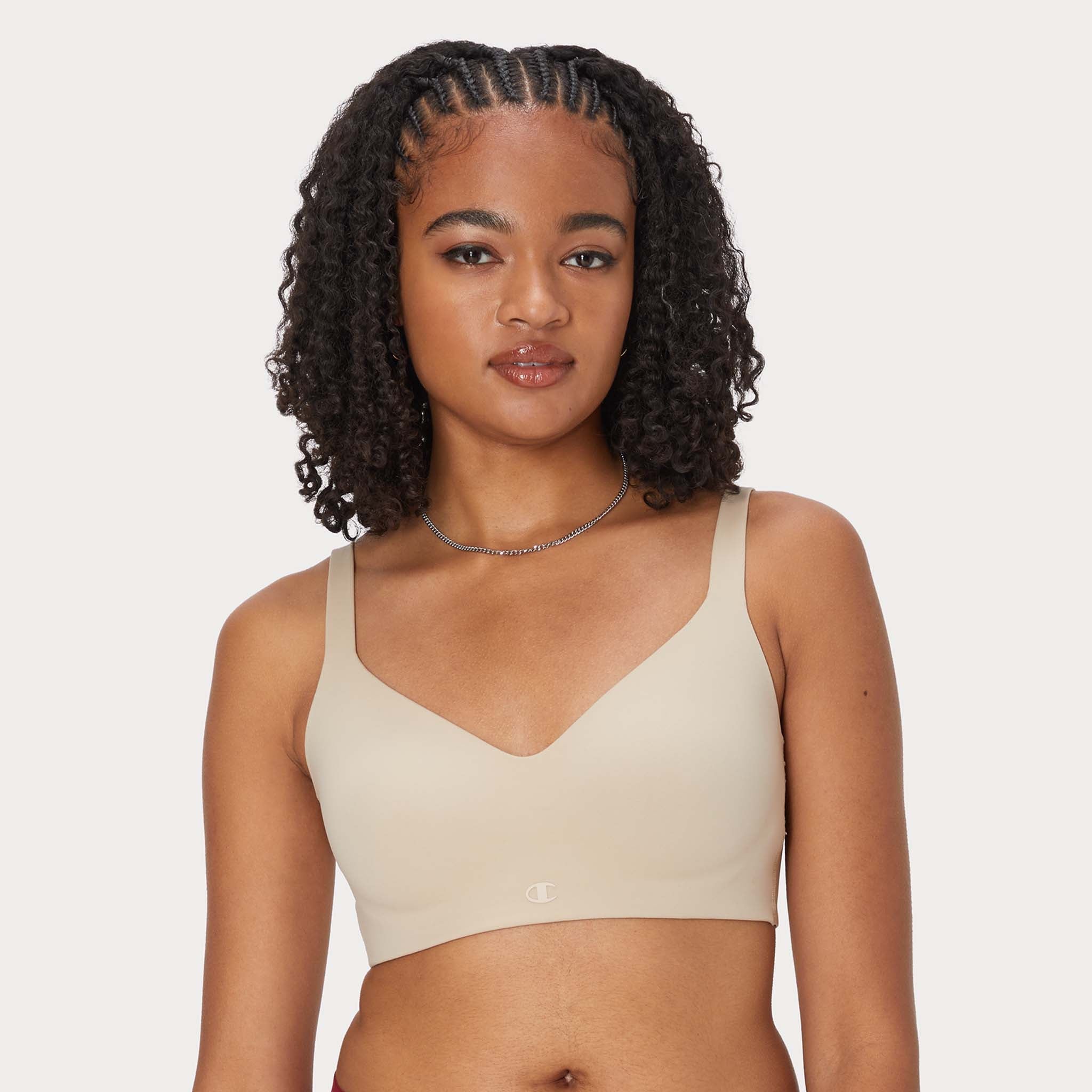 Light Support Sports Bra with Airform Cups for Yoga & Low-Impact Workouts