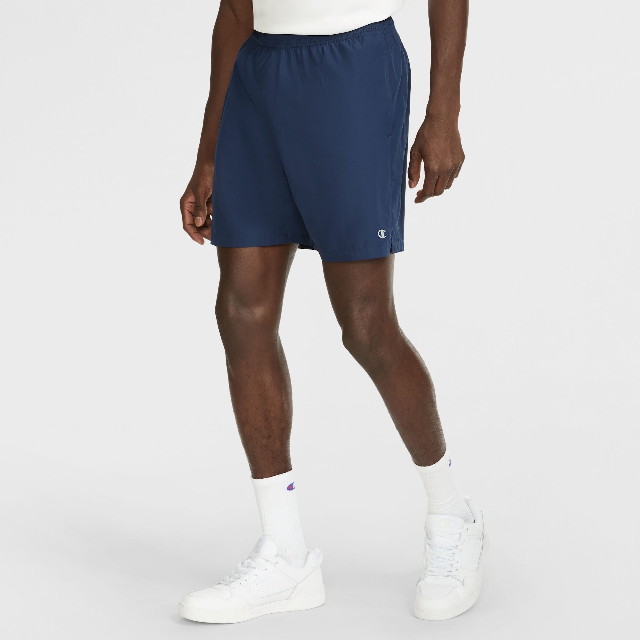 Champion 7" Woven Sport Shorts – Moisture-Wicking Gym Shorts with Mesh Panels