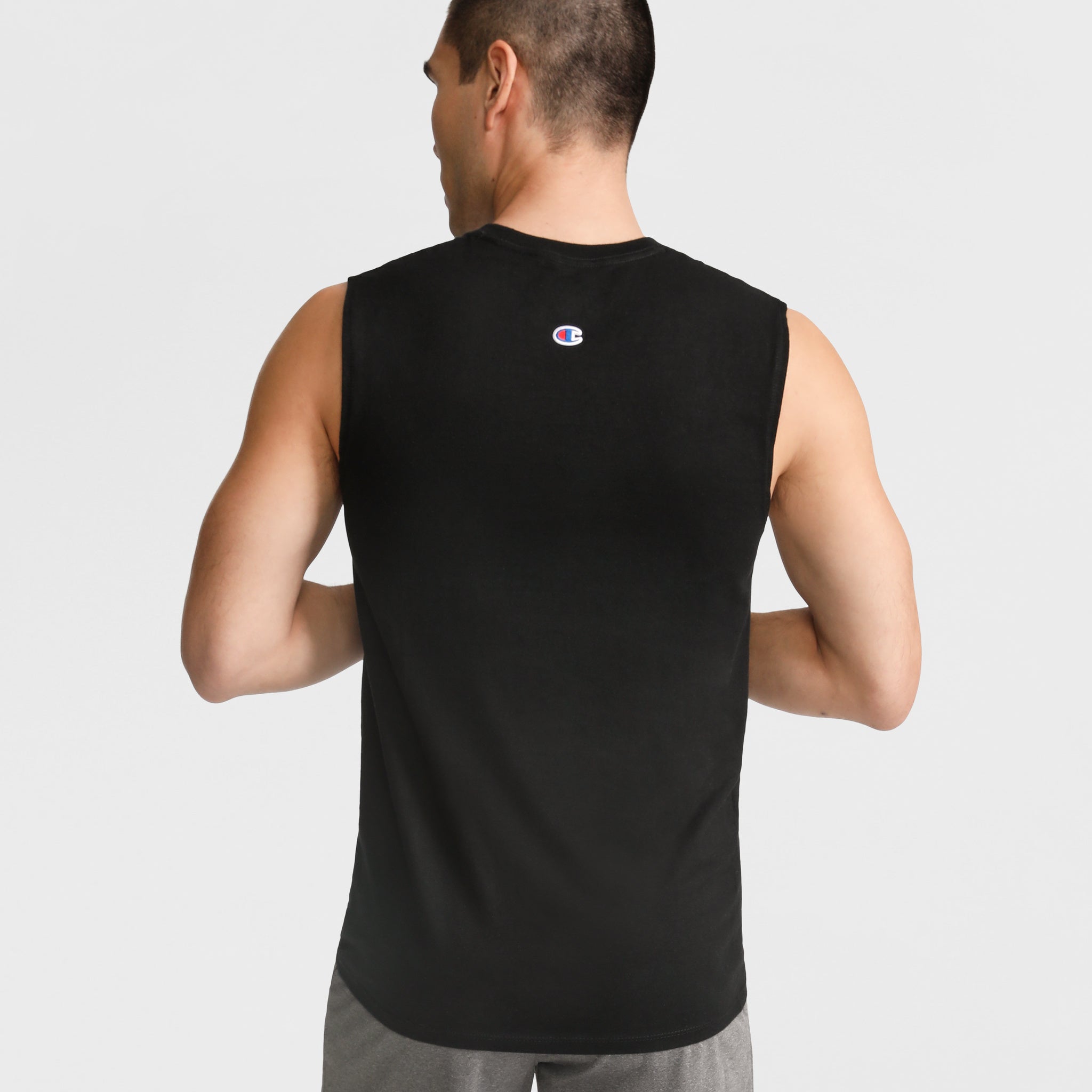 Champion Classic Script Logo Muscle Tank for Men - Gym & Casual Wear