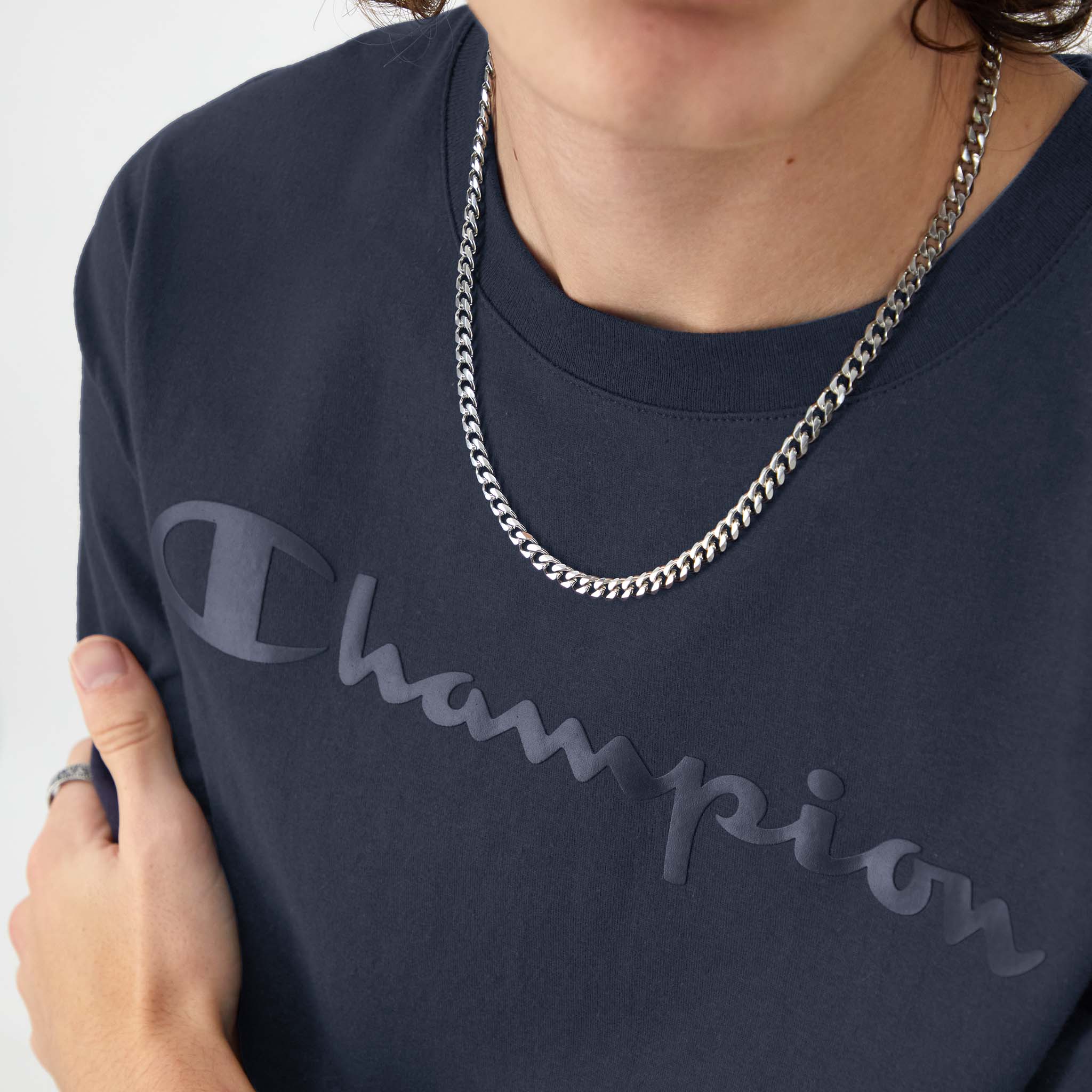 Champion Classic Men's Graphic T-Shirt with Tonal Logo
