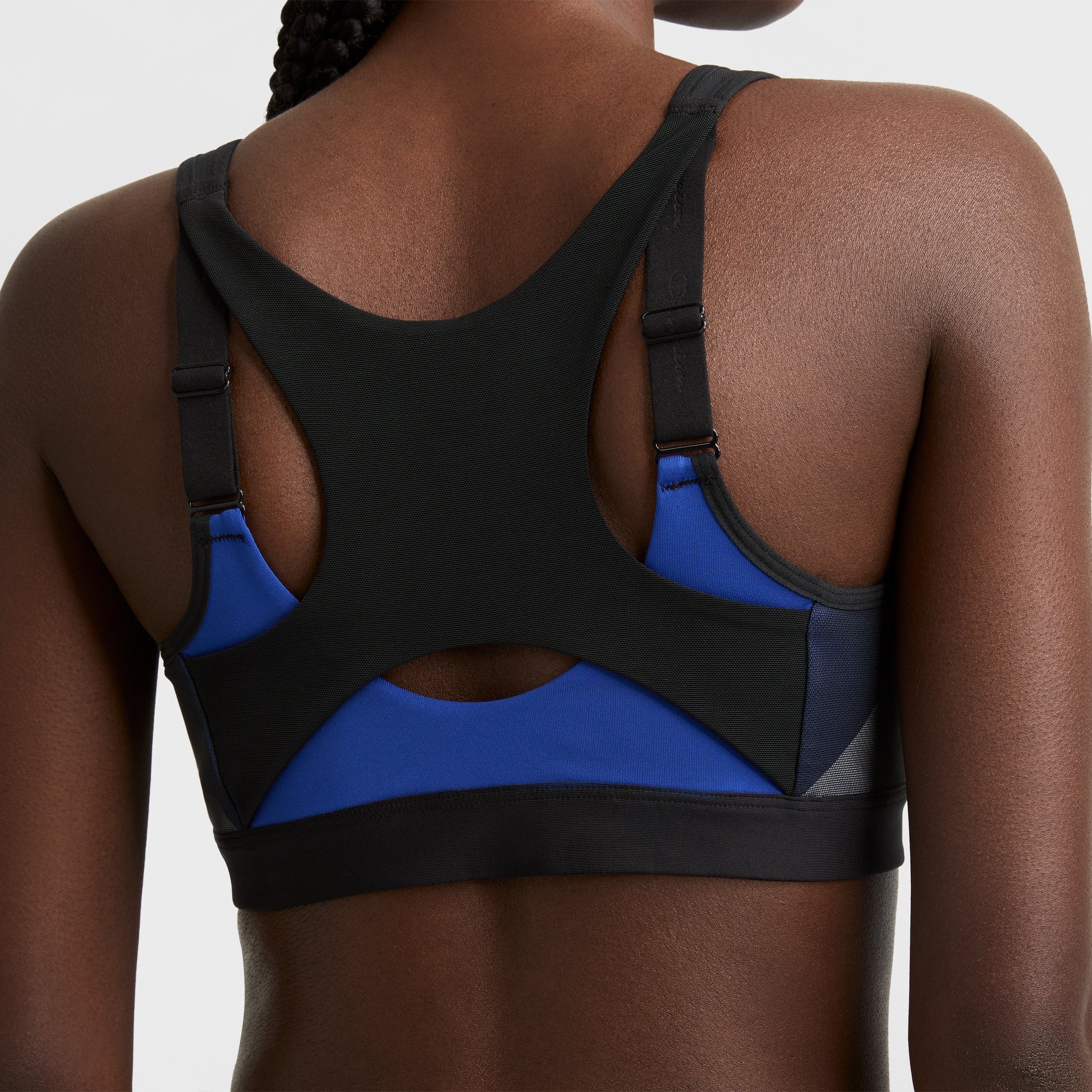 High-Impact Zip Front Sports Bra for Women – Wirefree & Moisture-Wicking