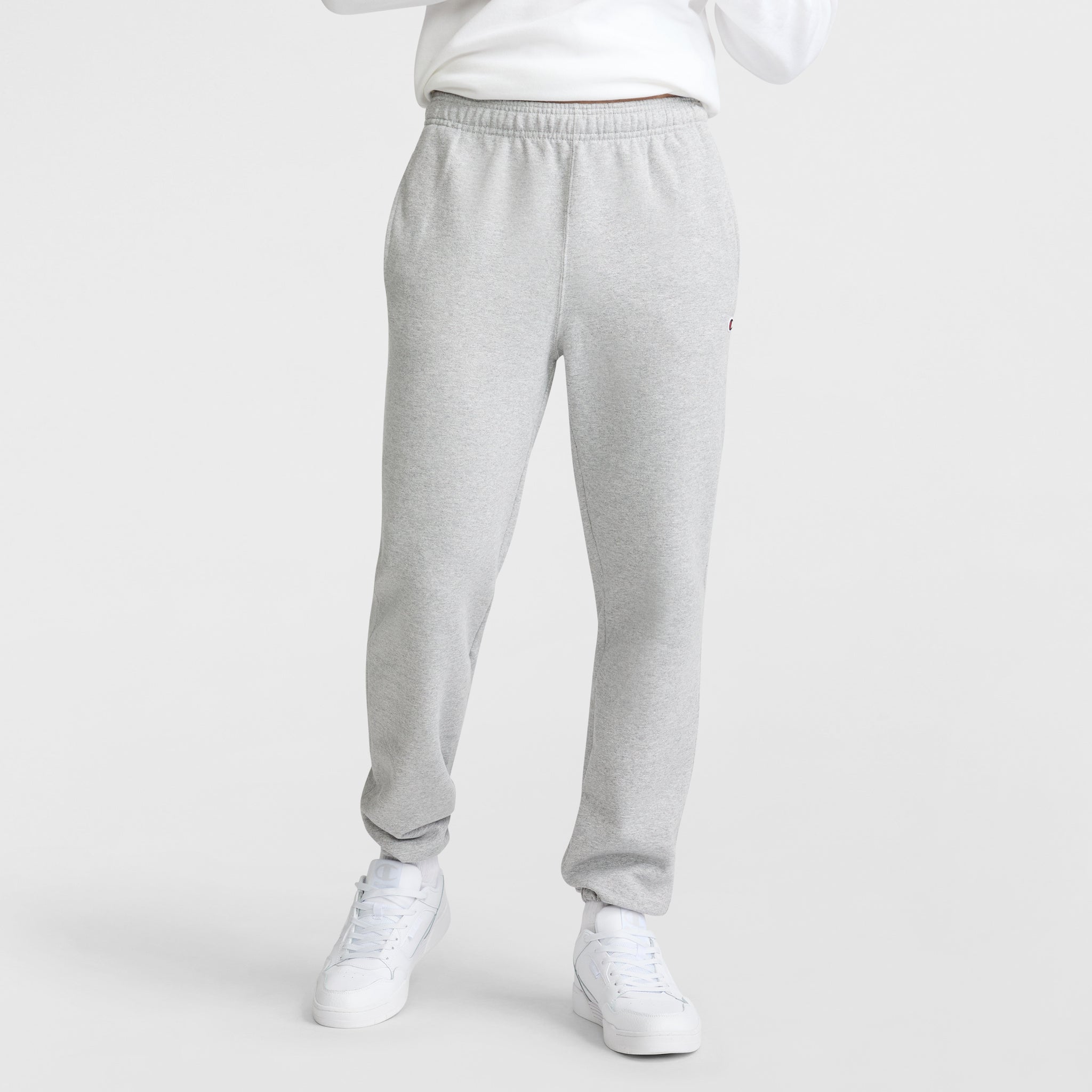 Men's Powerblend Sweatpants with Relaxed Hem & C Logo