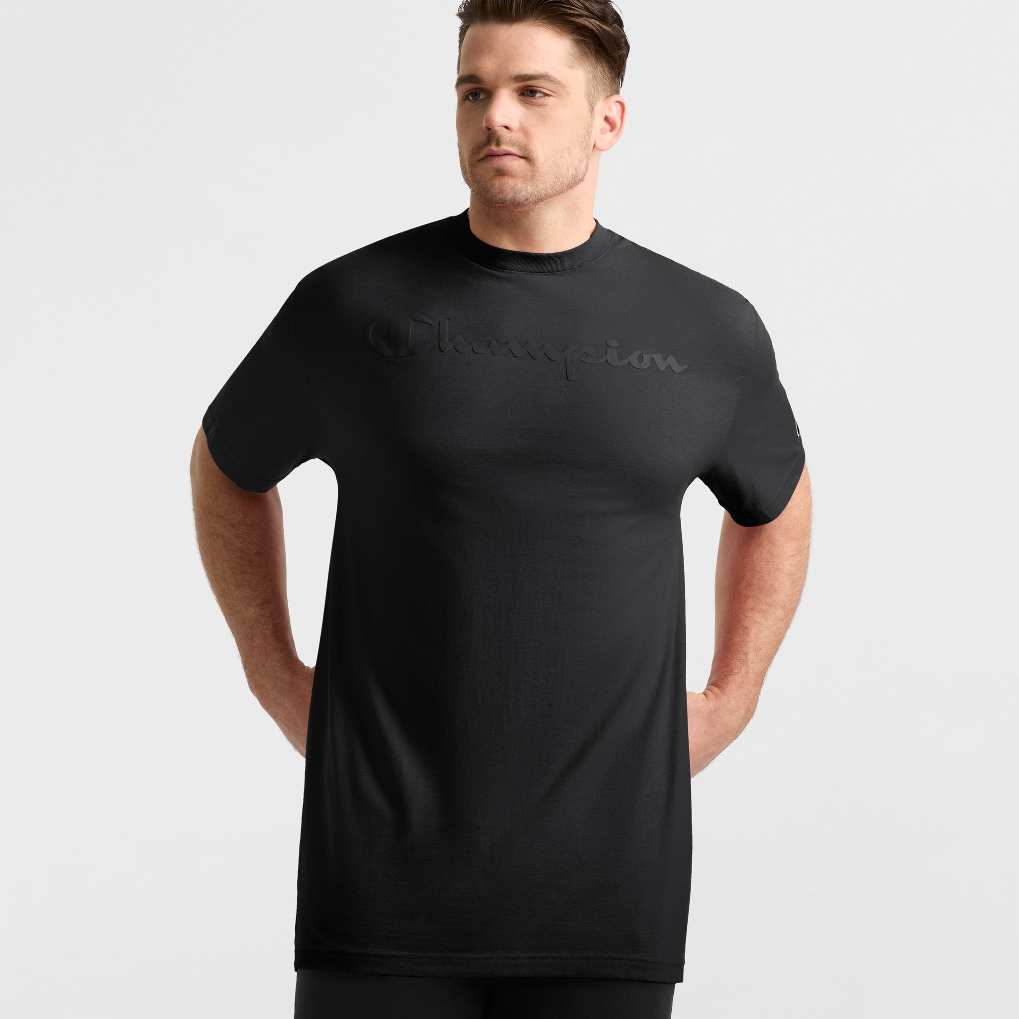 Champion Big & Tall Classic Graphic T-Shirt with Script Logo
