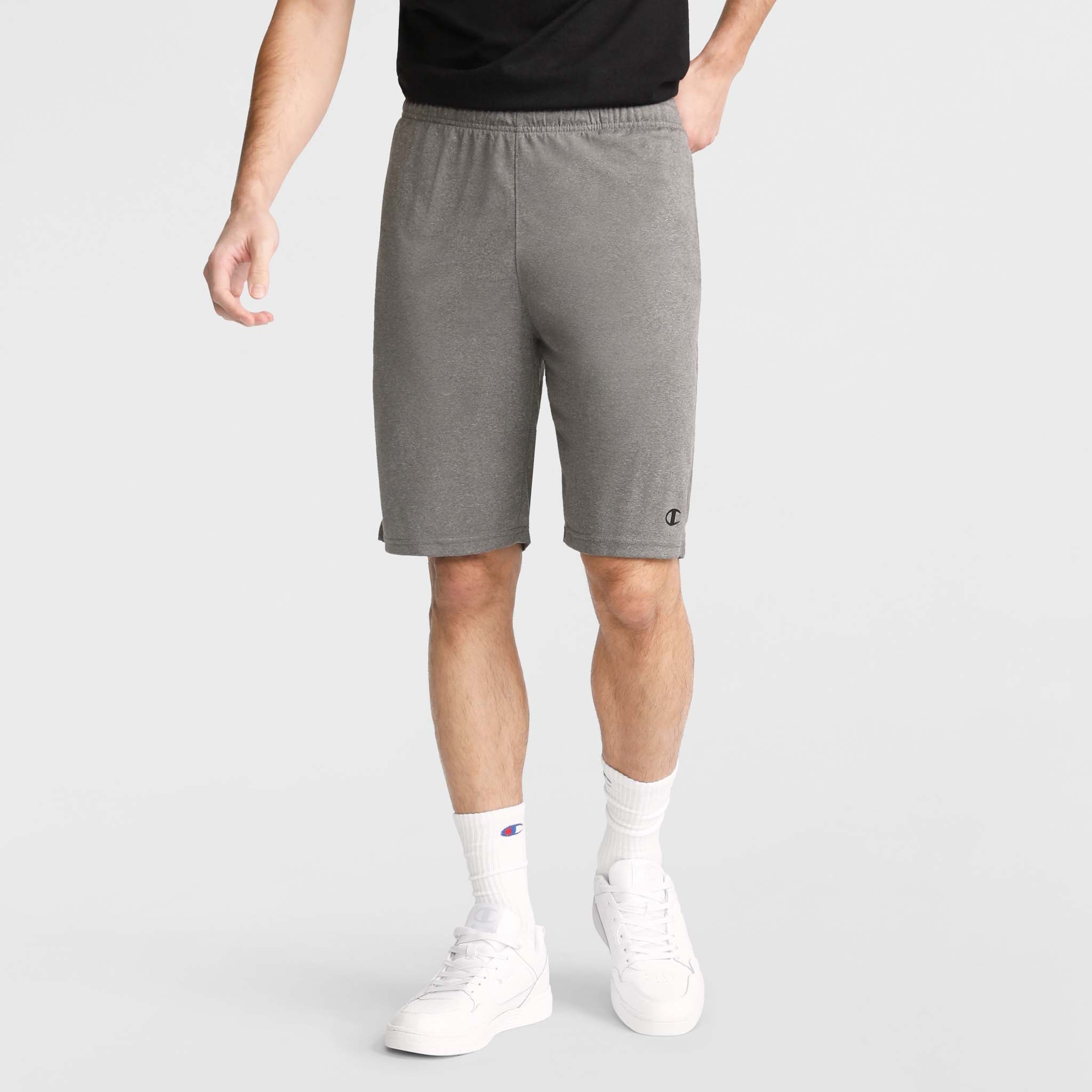 Men's Lightweight Lounge Shorts with C Logo - 9" Inseam