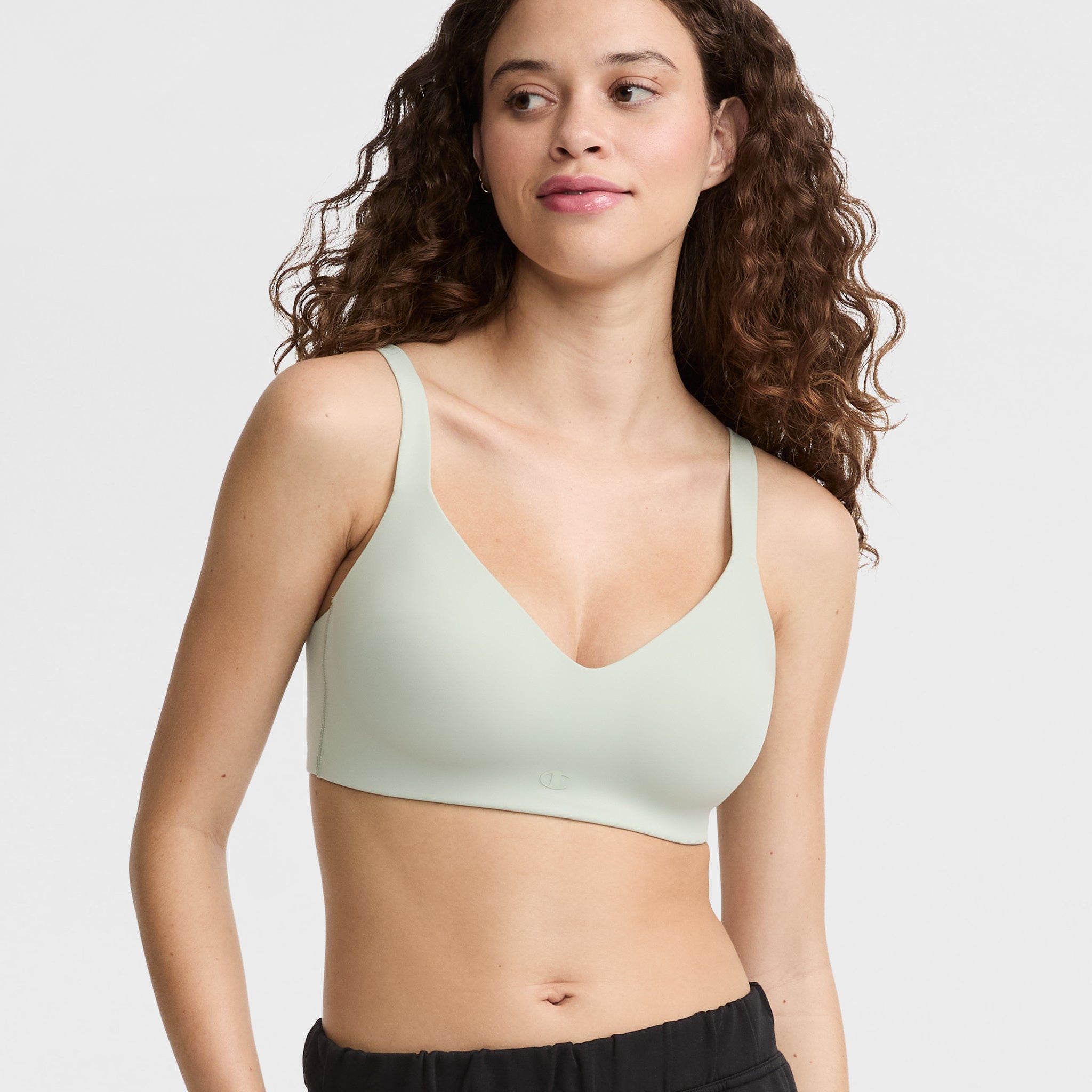 Light Support Sports Bra with Airform Cups for Yoga & Low-Impact Workouts