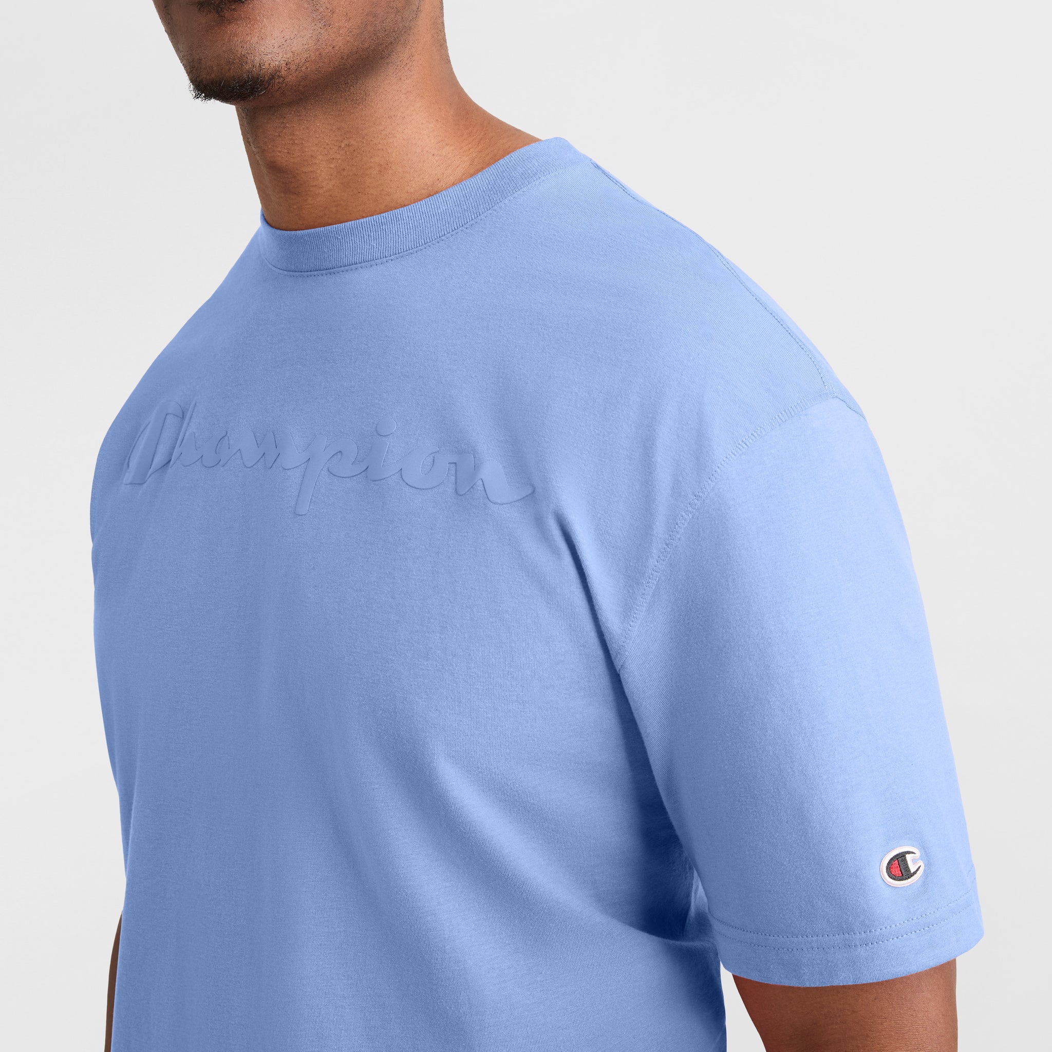 Champion Big & Tall Classic Graphic T-Shirt with Script Logo