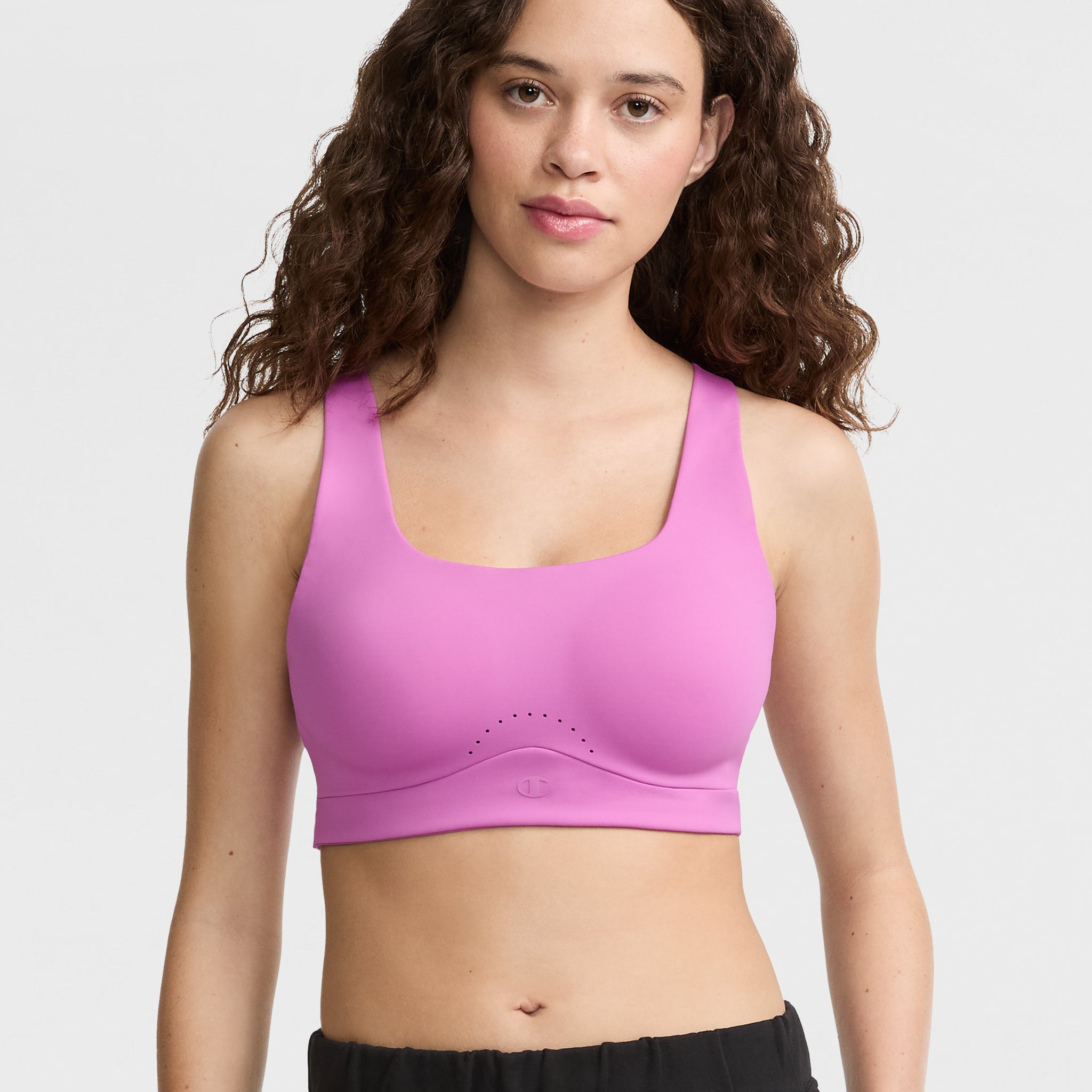 High-Impact Motion Control Sports Bra with Hybrid Sizing & Moisture-Wicking