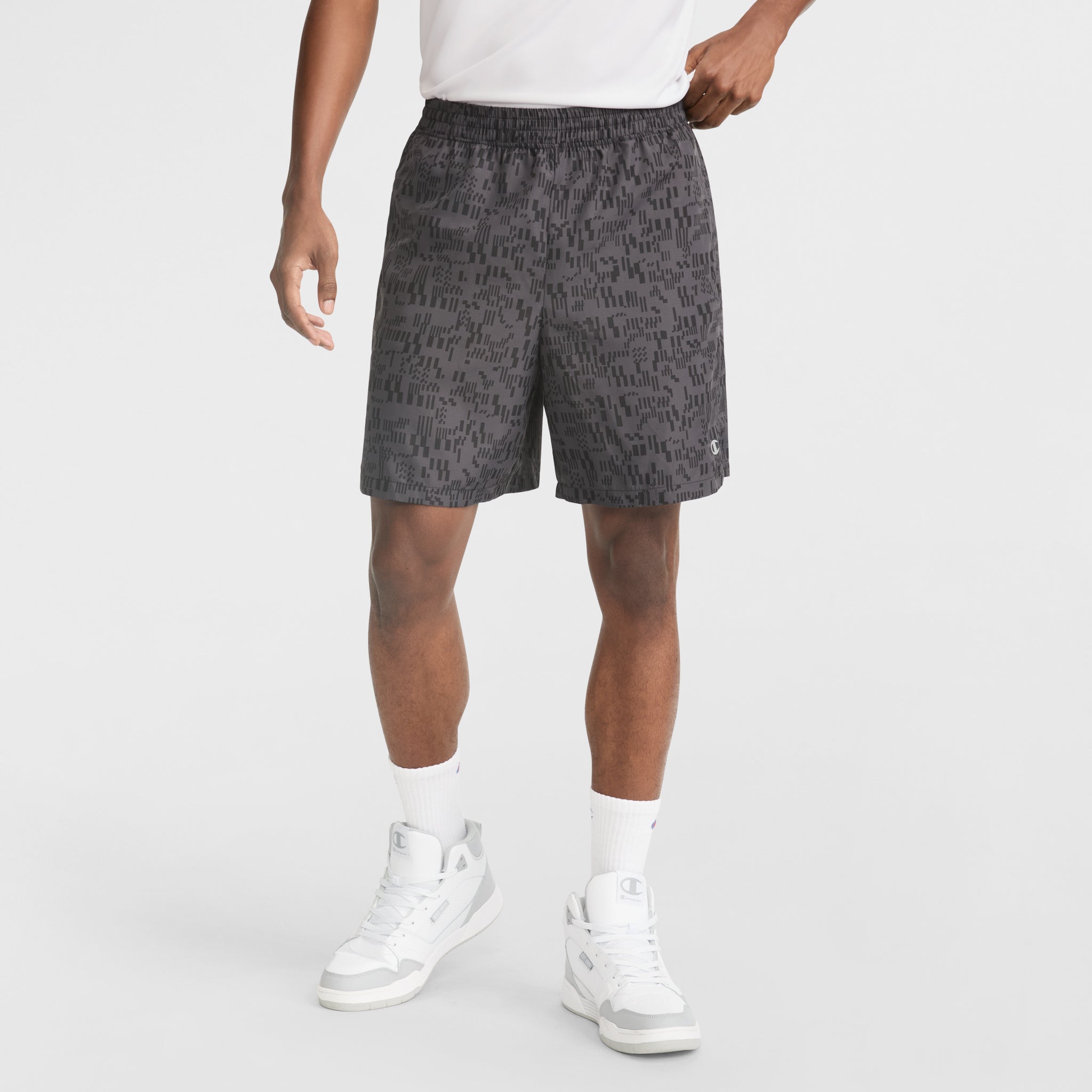 Champion 7" Woven Sport Shorts – Moisture-Wicking Gym Shorts with Mesh Panels