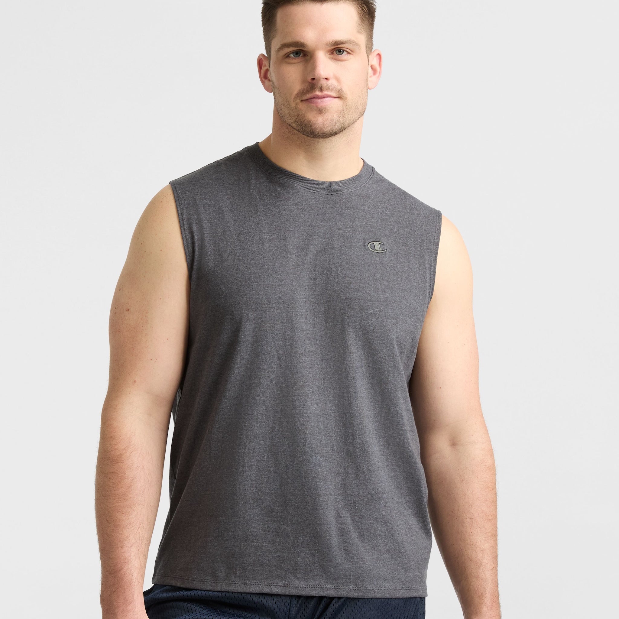 Champion C Logo Muscle Tank for Big & Tall Men