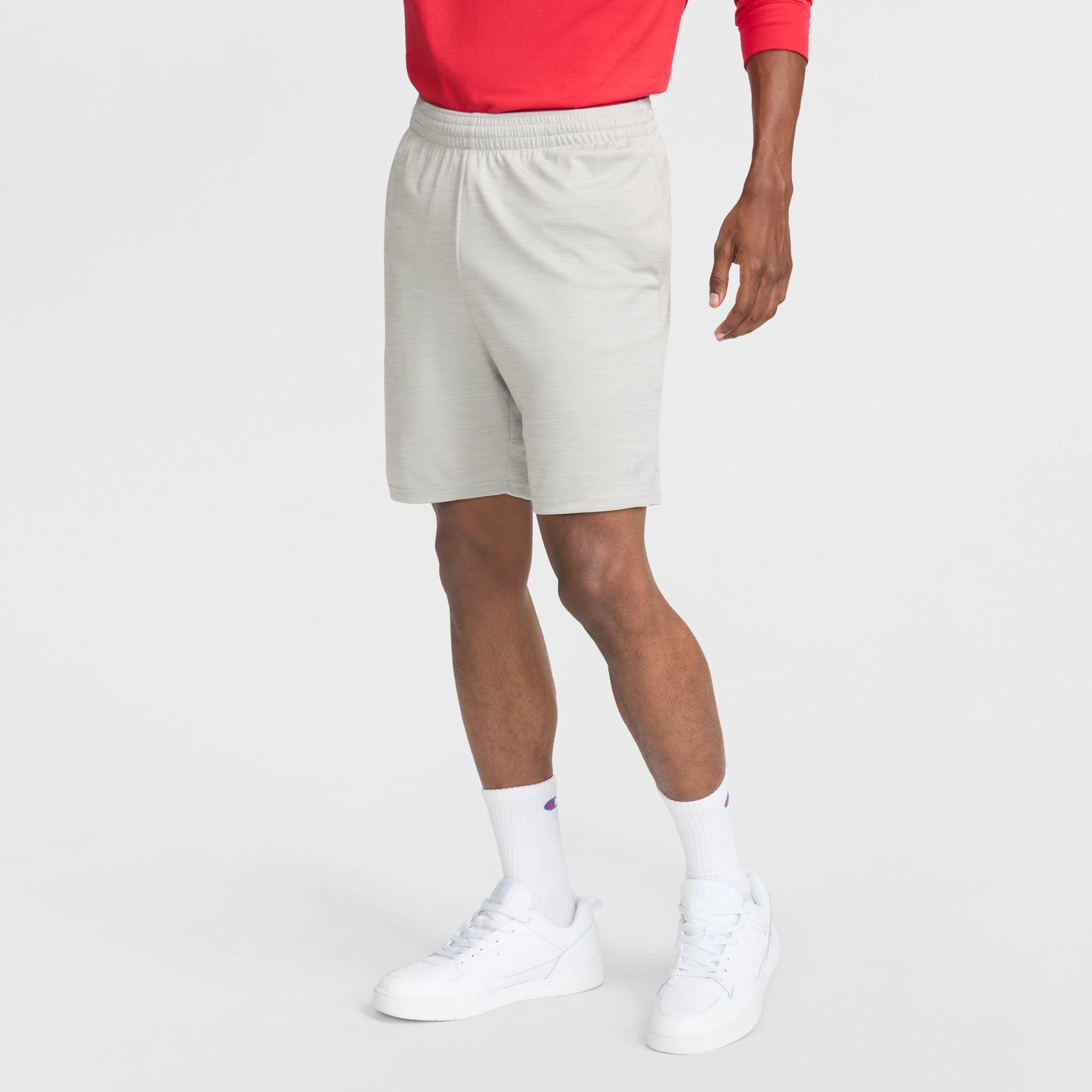 Men's 7" Moisture-Wicking Sport Shorts with Side Pockets & Ventilation