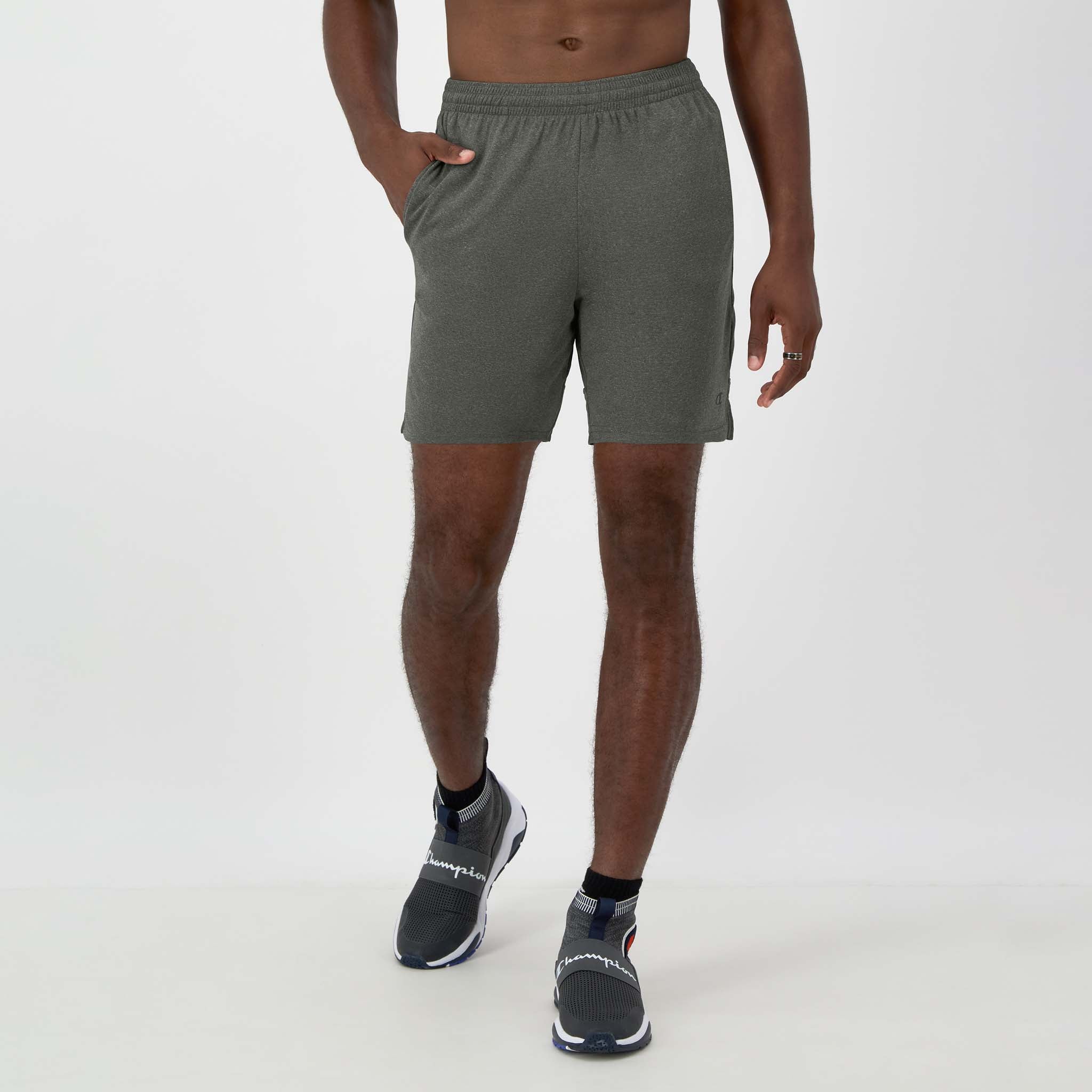 Men's 7" Moisture-Wicking Sport Shorts with Side Pockets & Ventilation