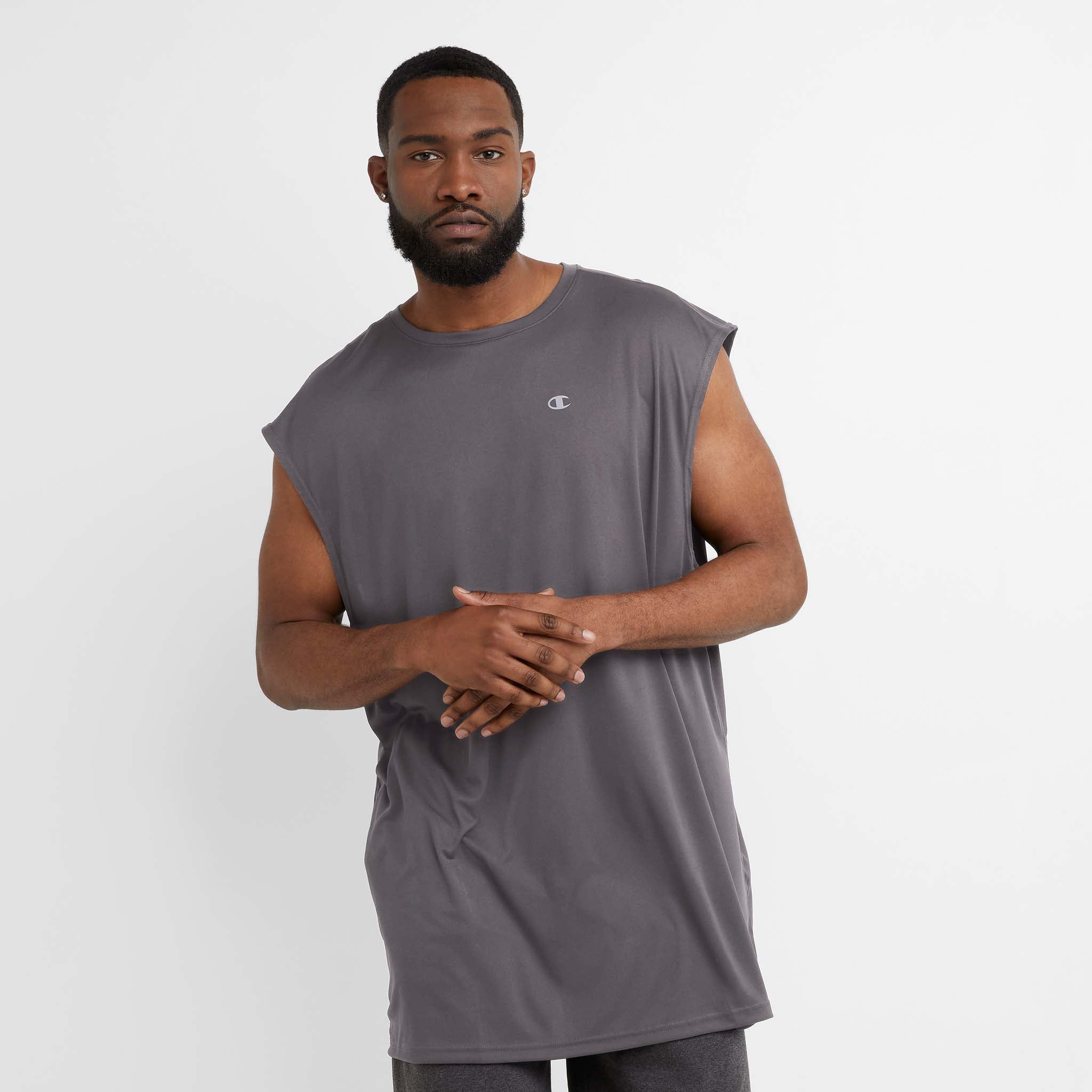 Champion Moisture Wicking Muscle Tank Top for Men - Big & Tall