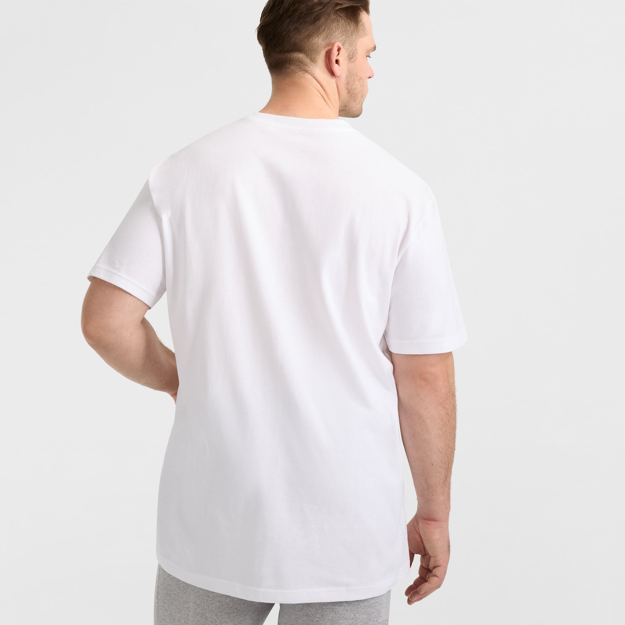 Champion Classic Script Logo T-Shirt for Big & Tall Men