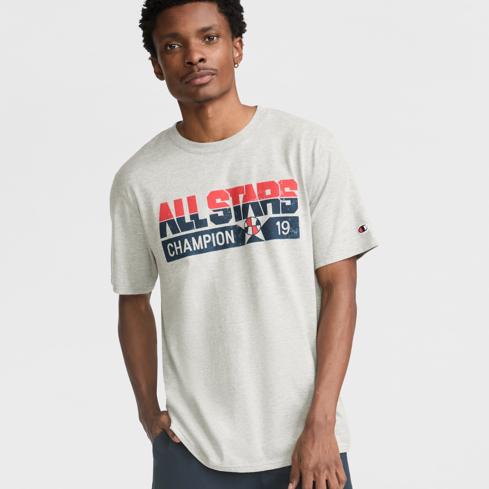 Champion All-Stars Graphic T-Shirt for Men - Classic Comfort Fit