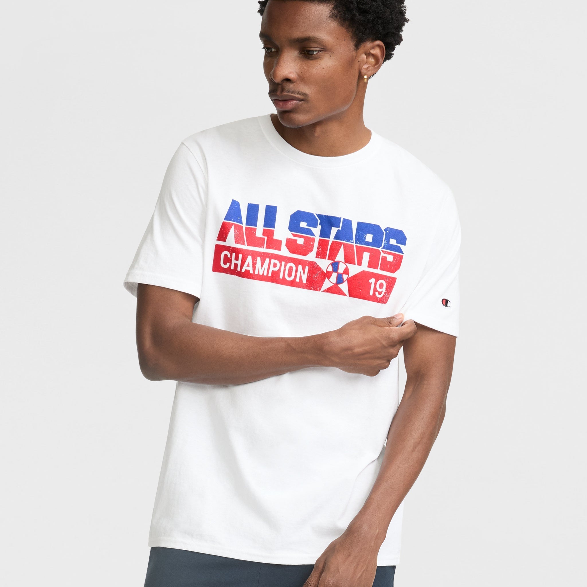 Champion All-Stars Graphic T-Shirt for Men - Classic Comfort Fit