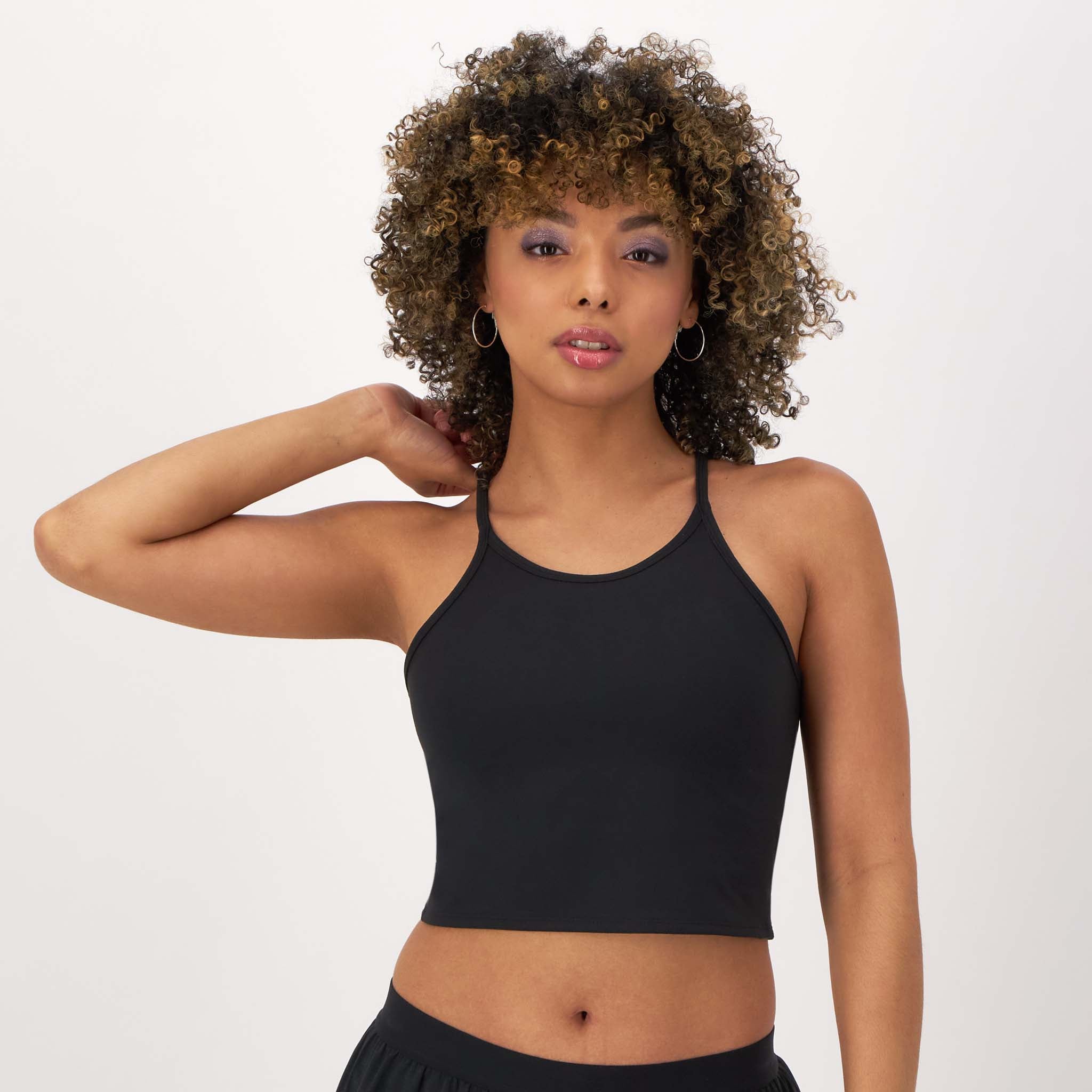 Champion Soft Touch Longline Cami with Shelf Bra & Moisture-Wicking