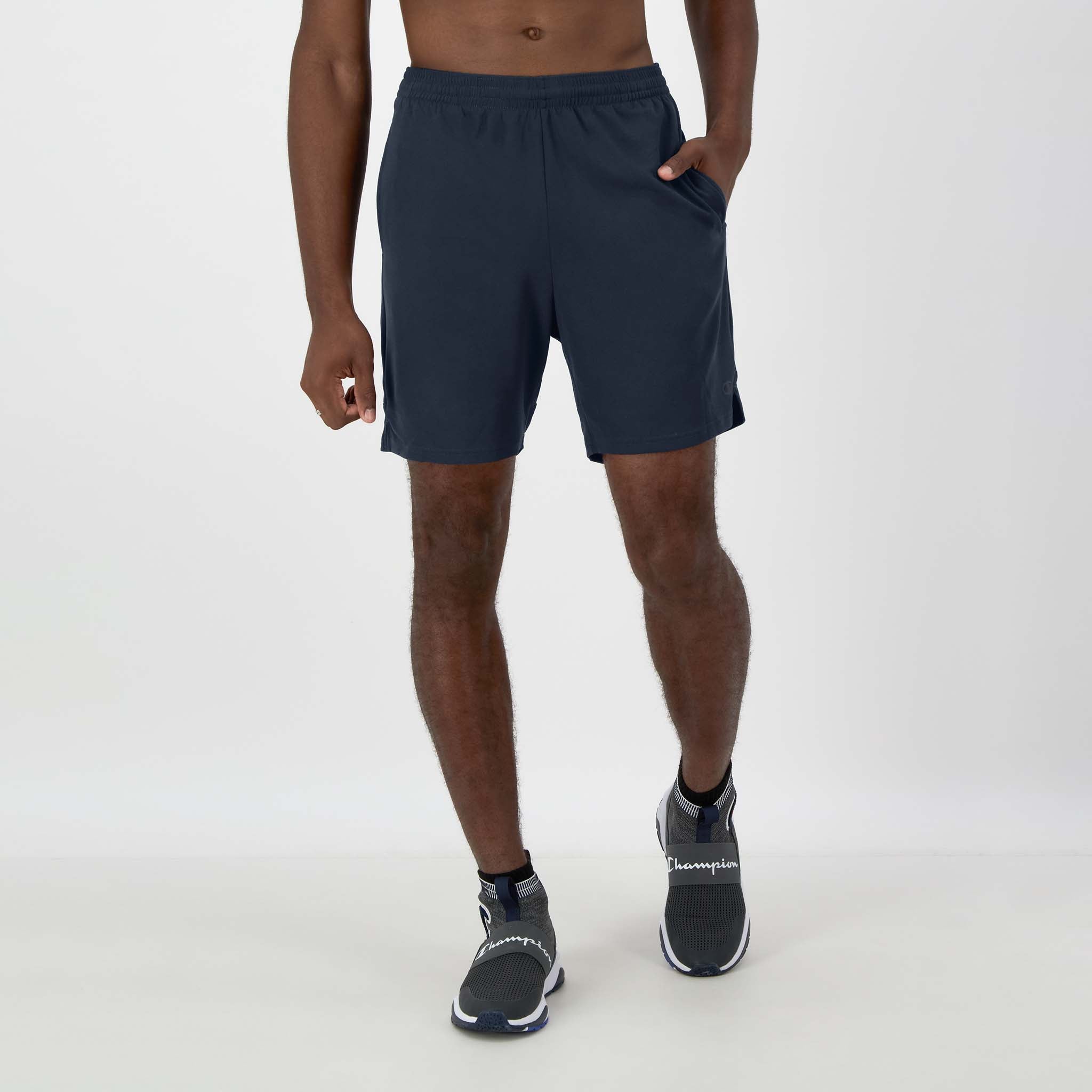 Men's 7" Moisture-Wicking Sport Shorts with Side Pockets & Ventilation