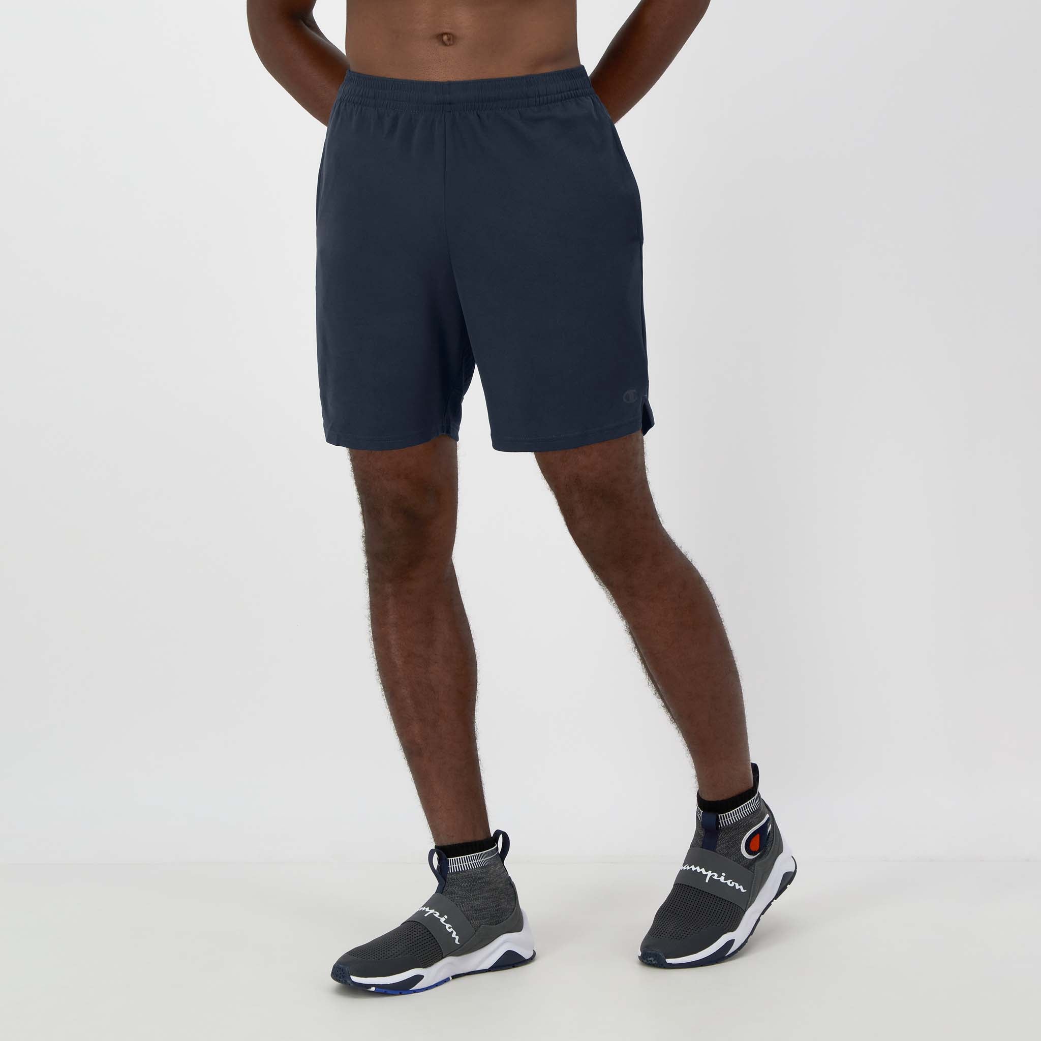 Men's 7" Moisture-Wicking Sport Shorts with Side Pockets & Ventilation