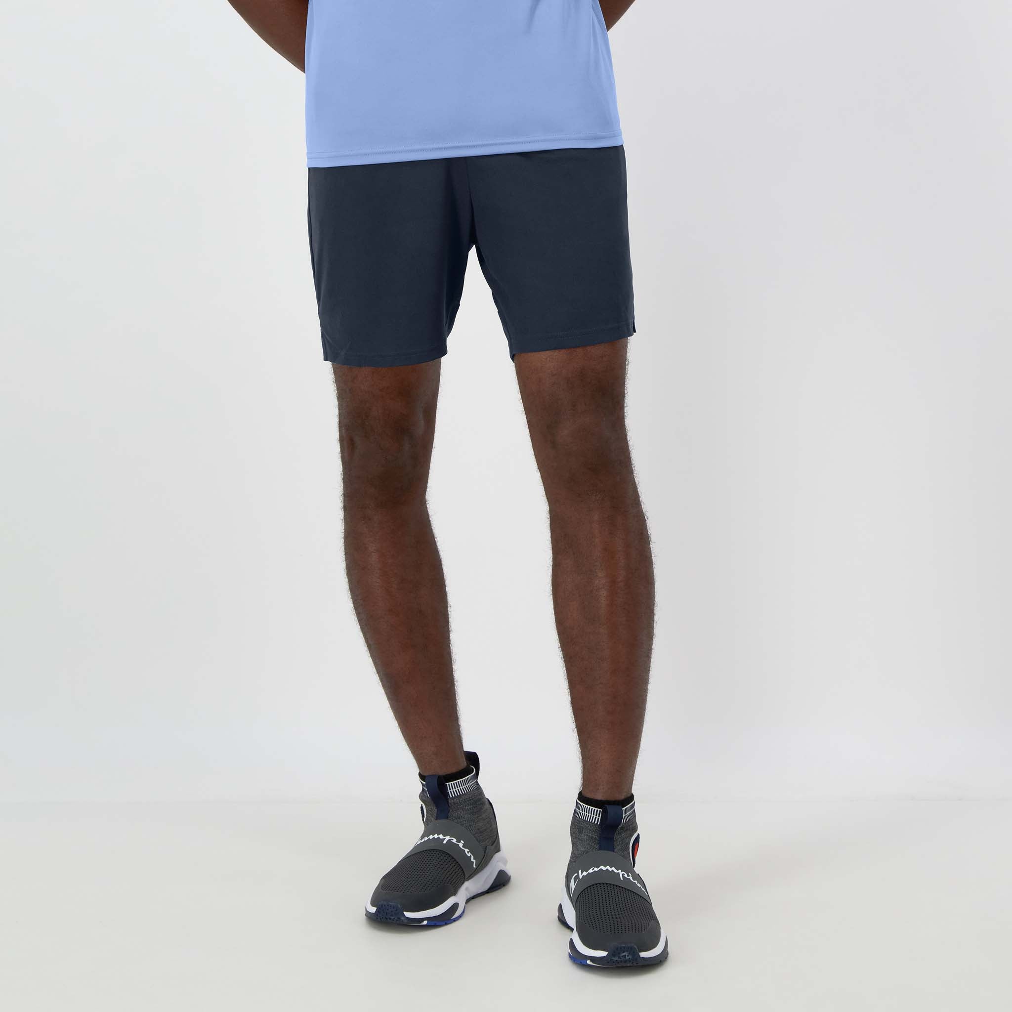 Men's 7" Moisture-Wicking Sport Shorts with Side Pockets & Ventilation