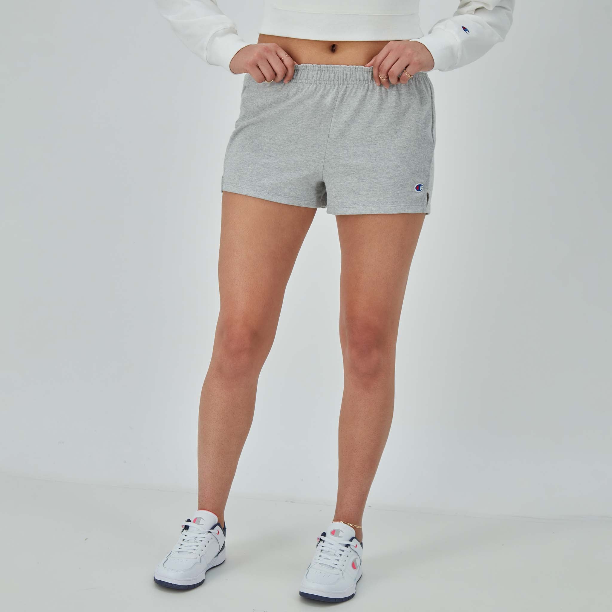 Champion Women's 3.5" Practice Shorts with C Logo & Elastic Waistband