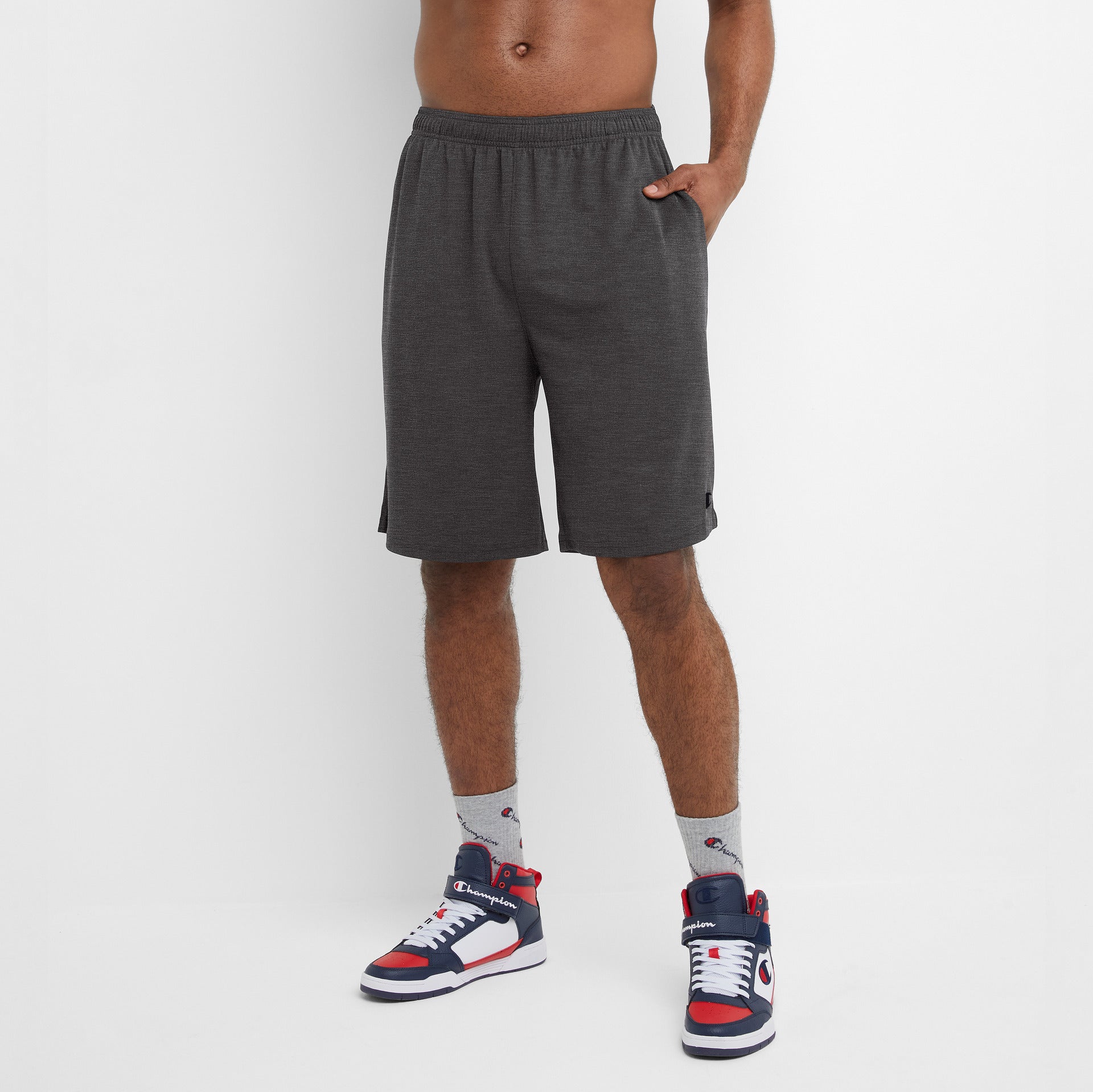 Champion Big & Tall Sport Shorts - Moisture Wicking, 9" or 10.5" Inseam