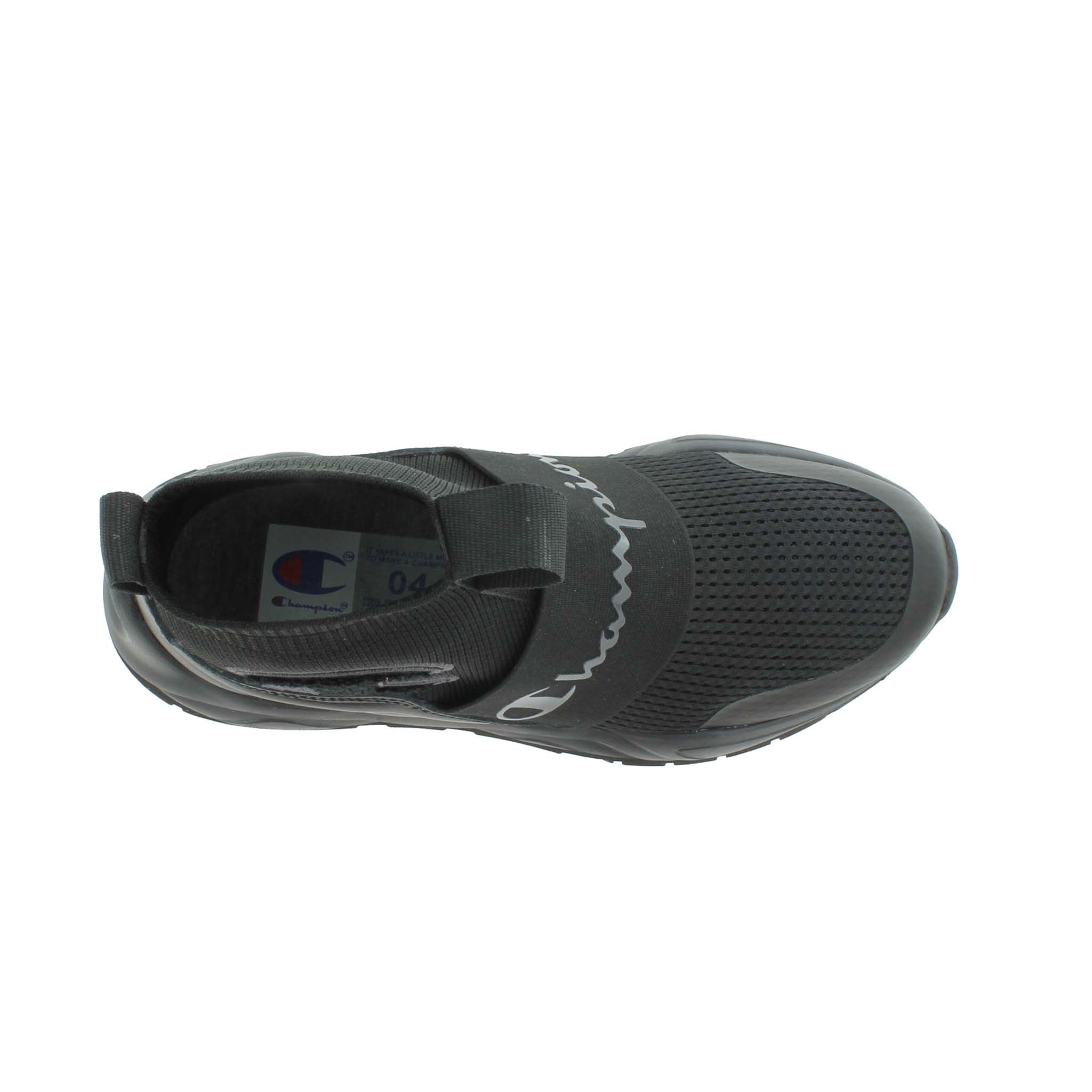Kids' High-Top Sneakers - Comfortable Stretch Knit & Slip-On Design