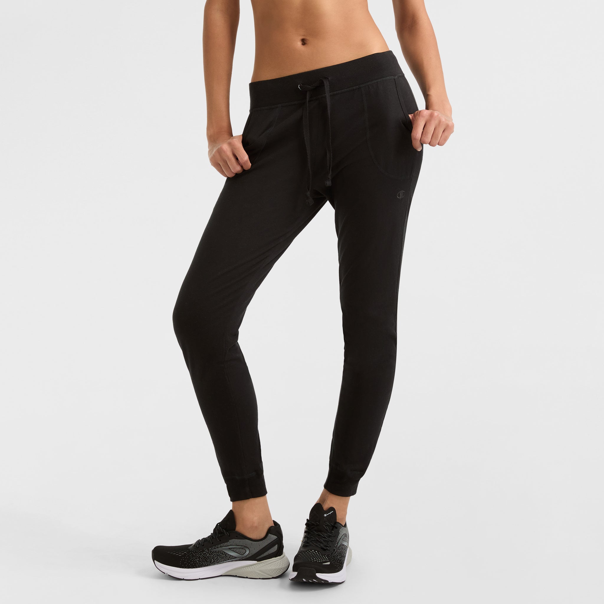 Champion Women's Lightweight Jersey Joggers for Lounge & Relaxation