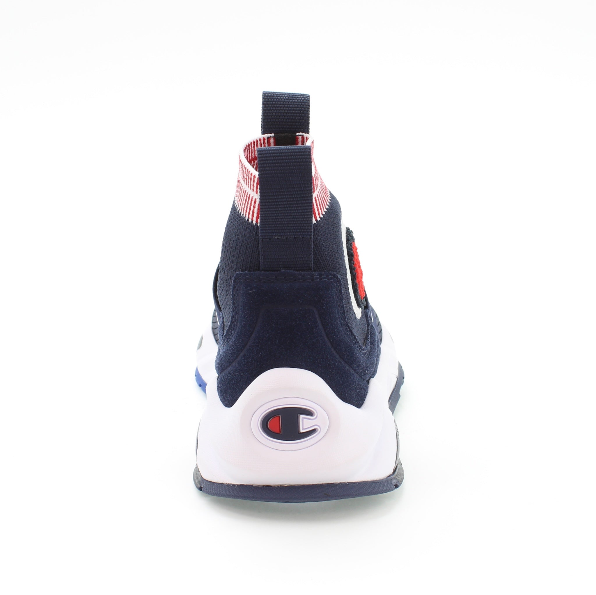 Kids' High-Top Sneakers - Comfortable Stretch Knit & Slip-On Design