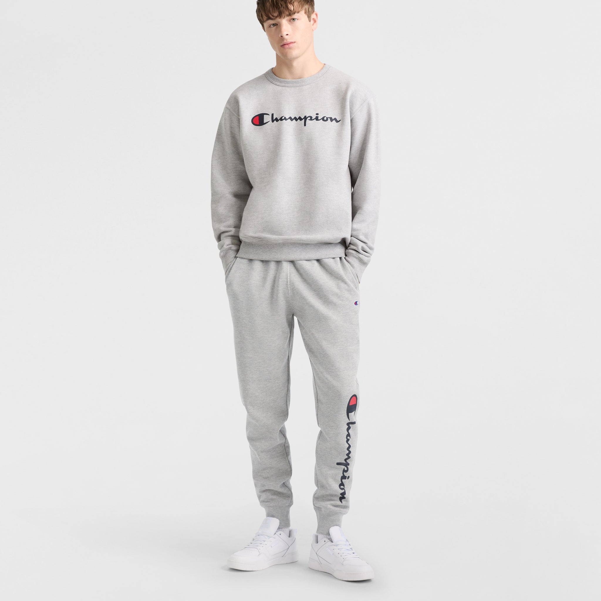 Champion Powerblend Joggers for Men with Script Logo