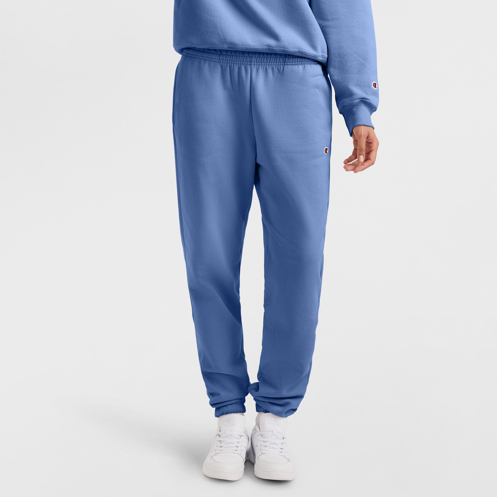Women's Oversized Sweatpants with C Logo - Powerblend Fleece