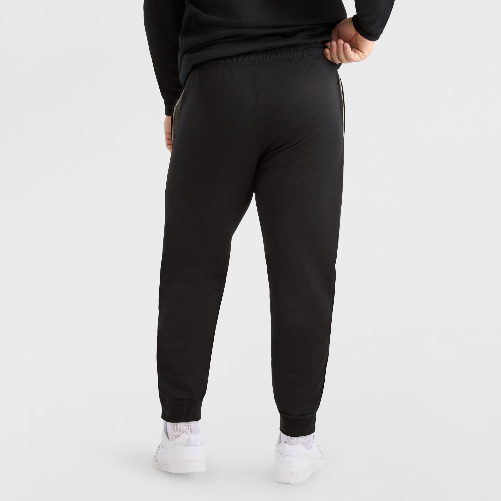 Champion Big & Tall Fleece Joggers with C Logo - Soft & Durable