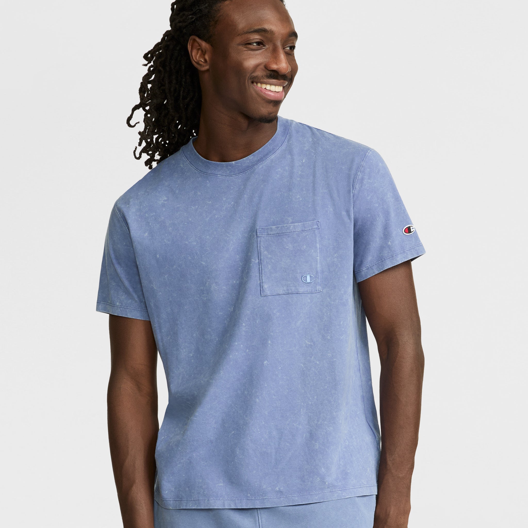 Champion Vintage Wash Pocket T-Shirt for Men