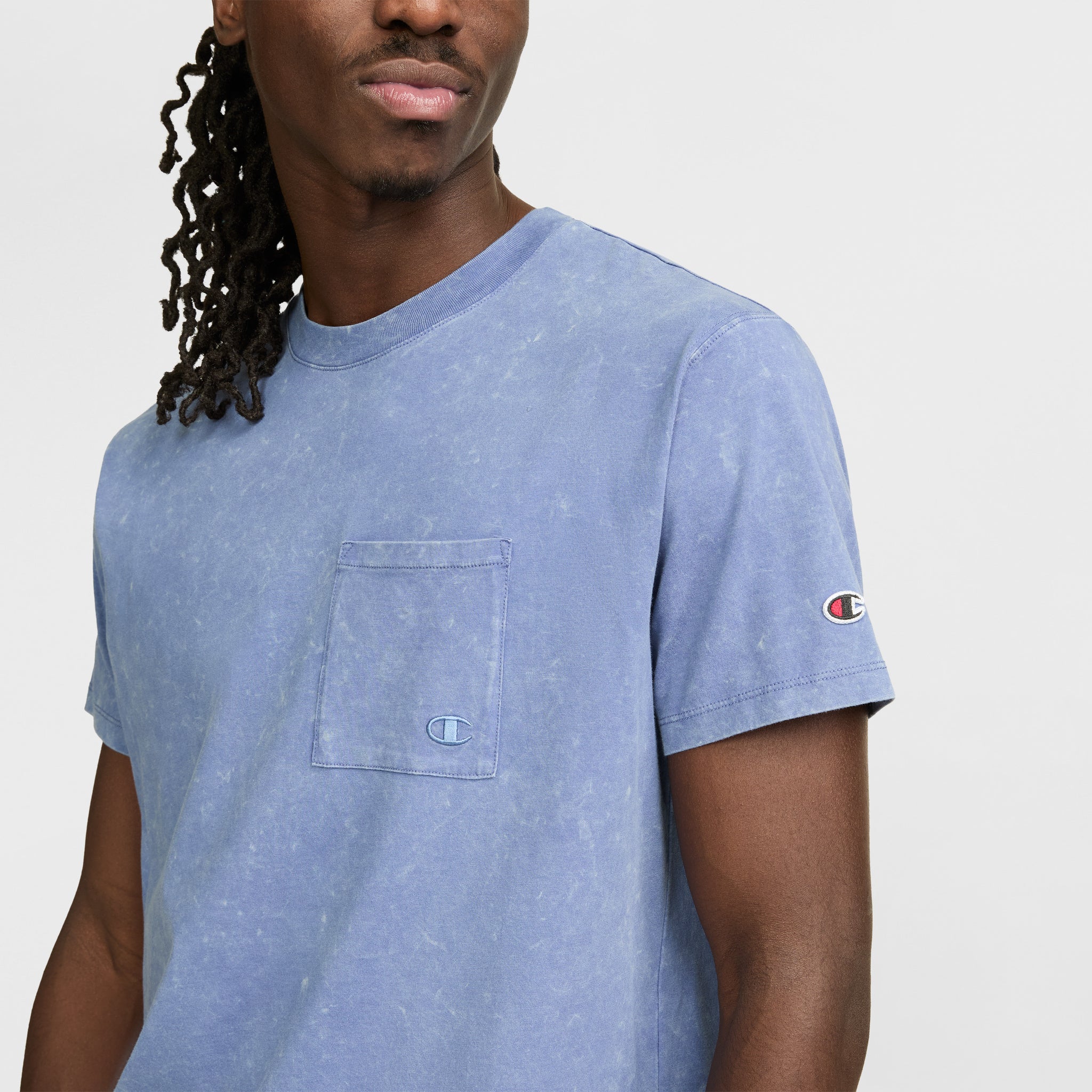 Champion Vintage Wash Pocket T-Shirt for Men