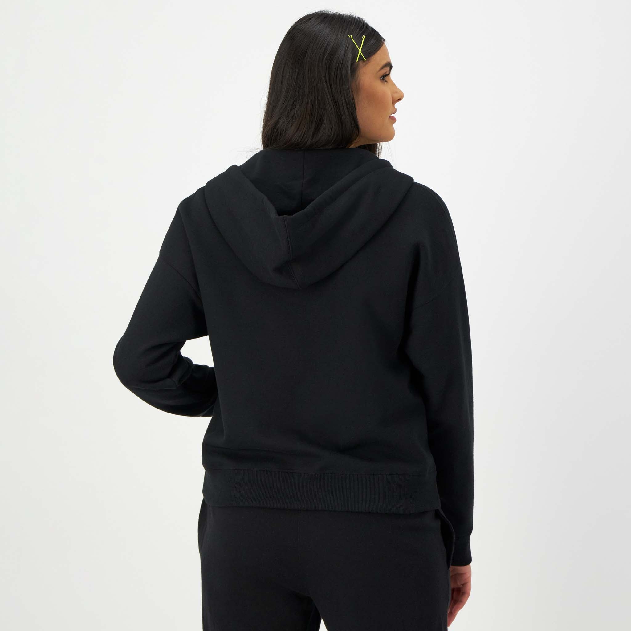 Men's C Logo Powerblend Zip-Up Hoodie - Cotton Blend, Casual Fit